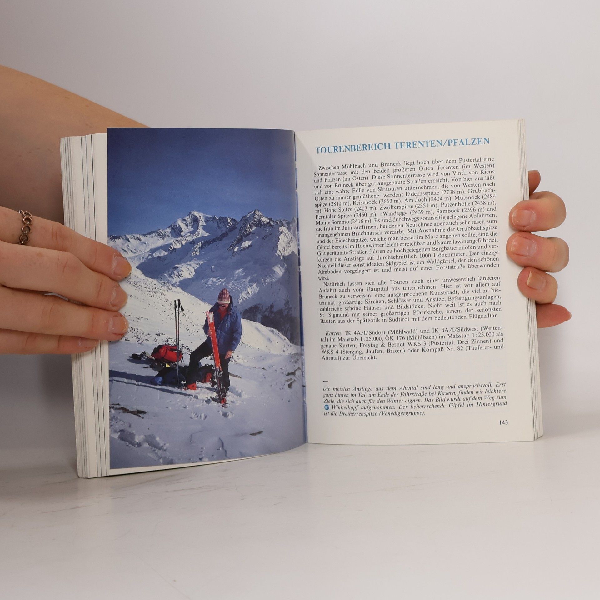 Rudolf Weiß Skitouren Zillertaler Alpen, Tuxer Alpen