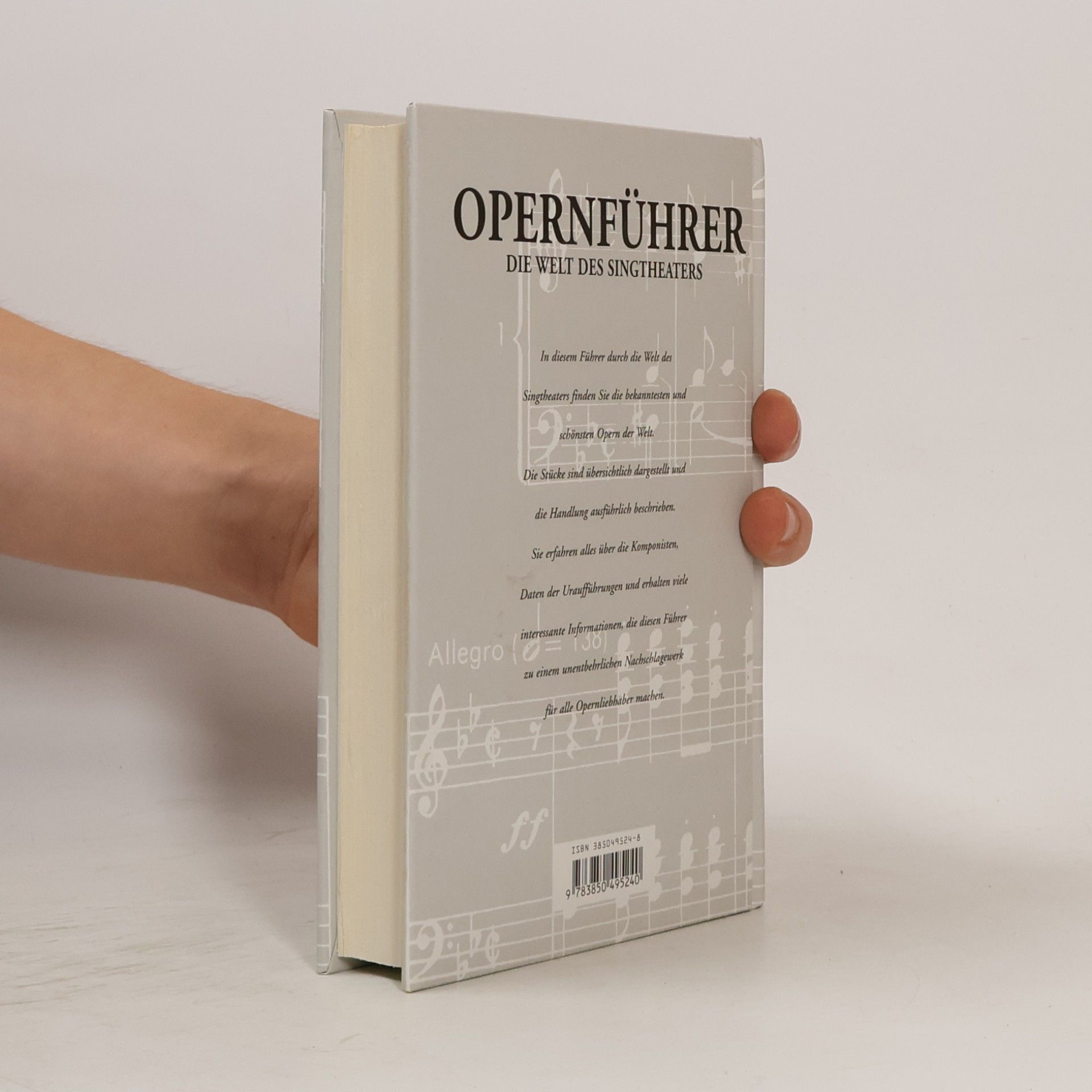 Autorenkollektiv Opernführer die welt des singtheaters