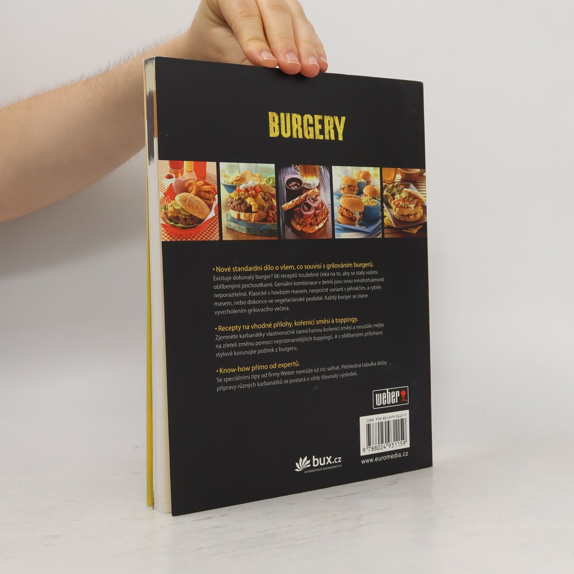 Jamie Purviance Weber grilování: Burgery