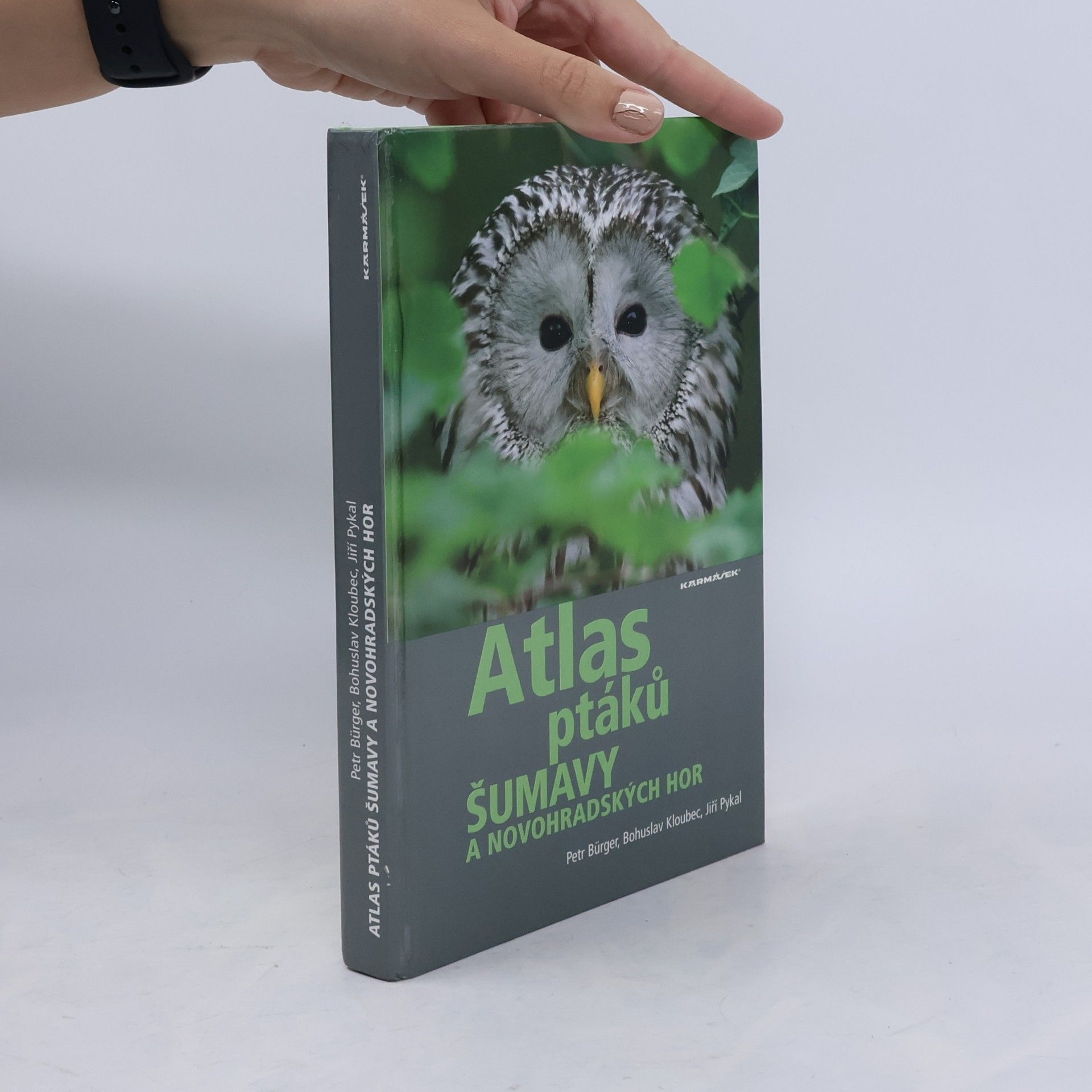 Petr Bürger Atlas ptáků Šumavy a Novohradských hor