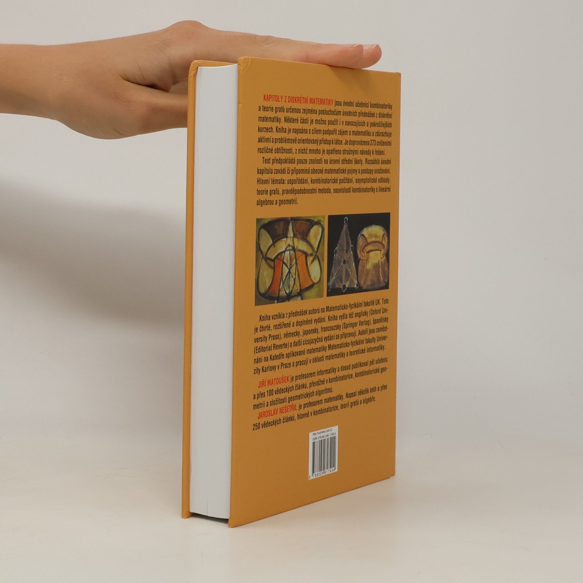 Jiří Matoušek Kapitoly z diskrétní matematiky
