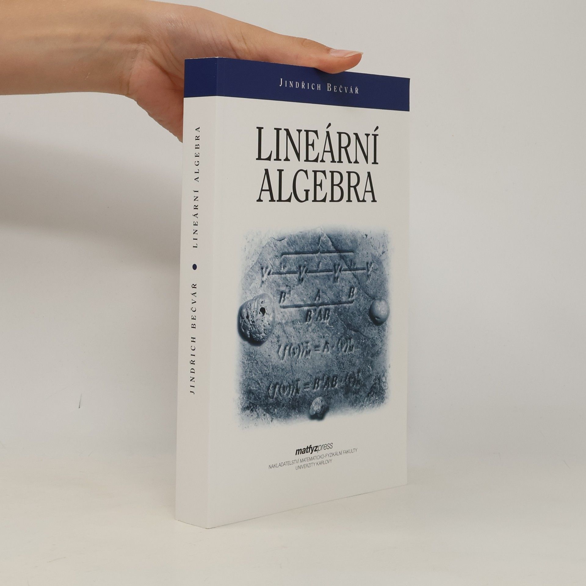 Jindřich Bečvář Lineární algebra