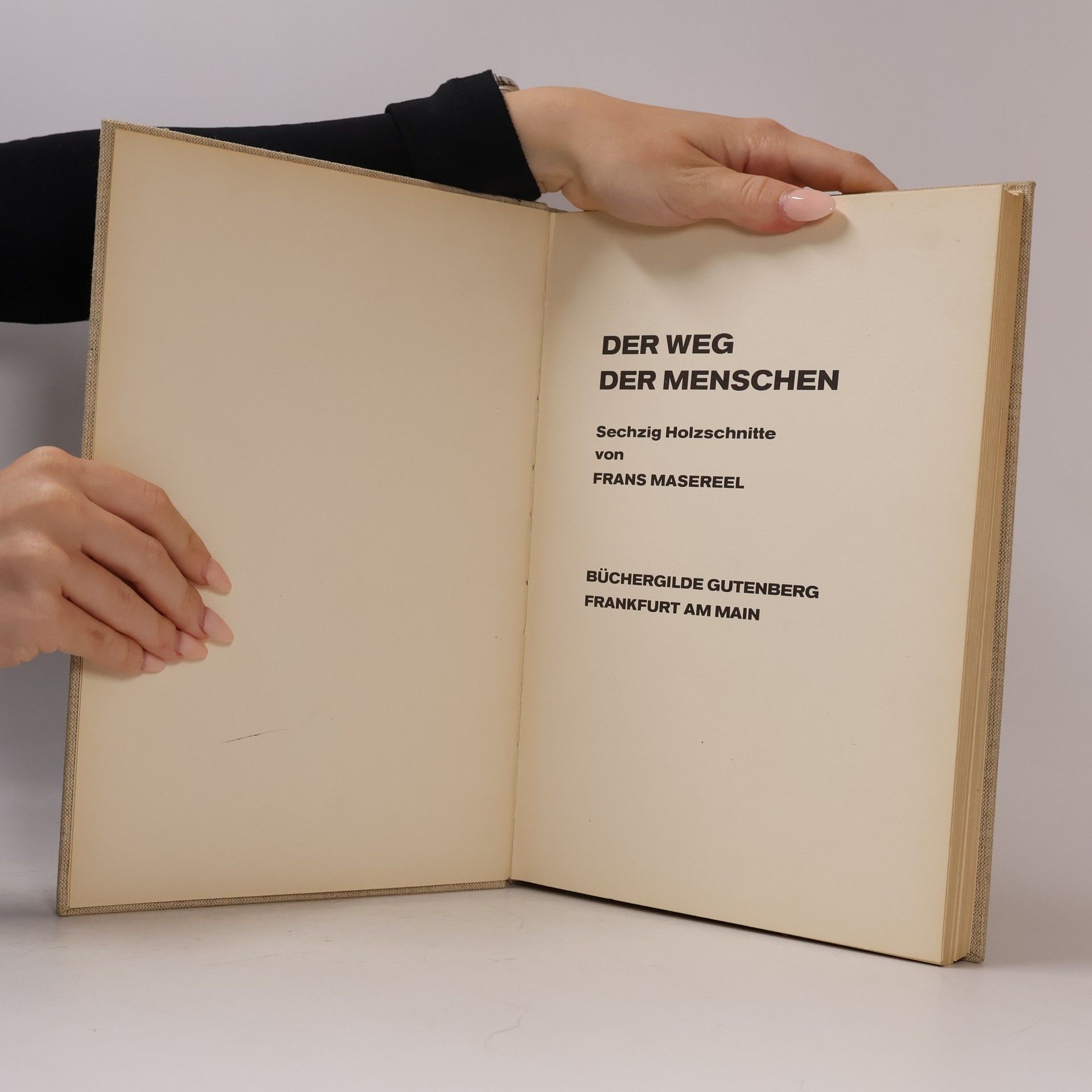 Frans Masereel Der Weg der Menschen