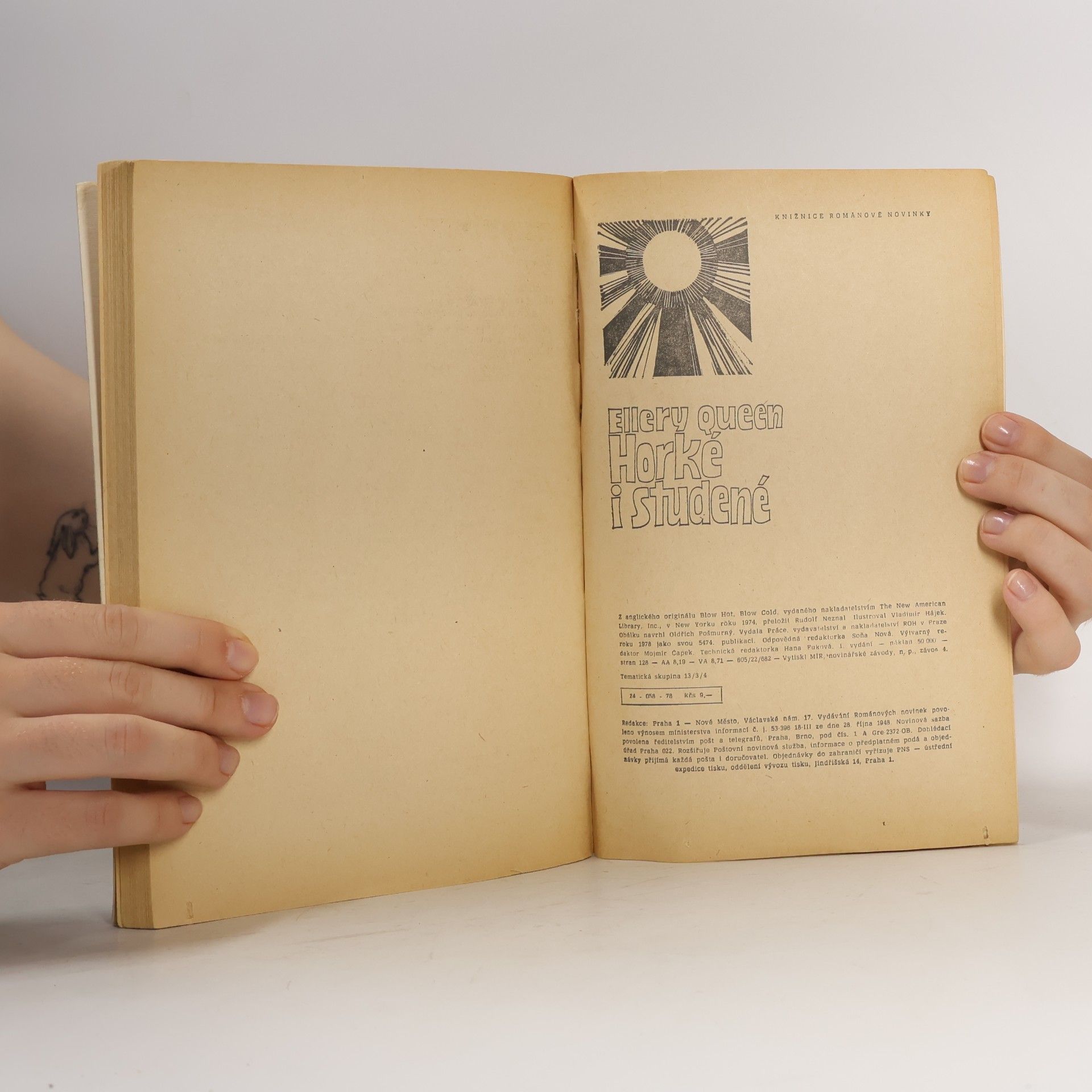 Ellery Queen Horké i studené