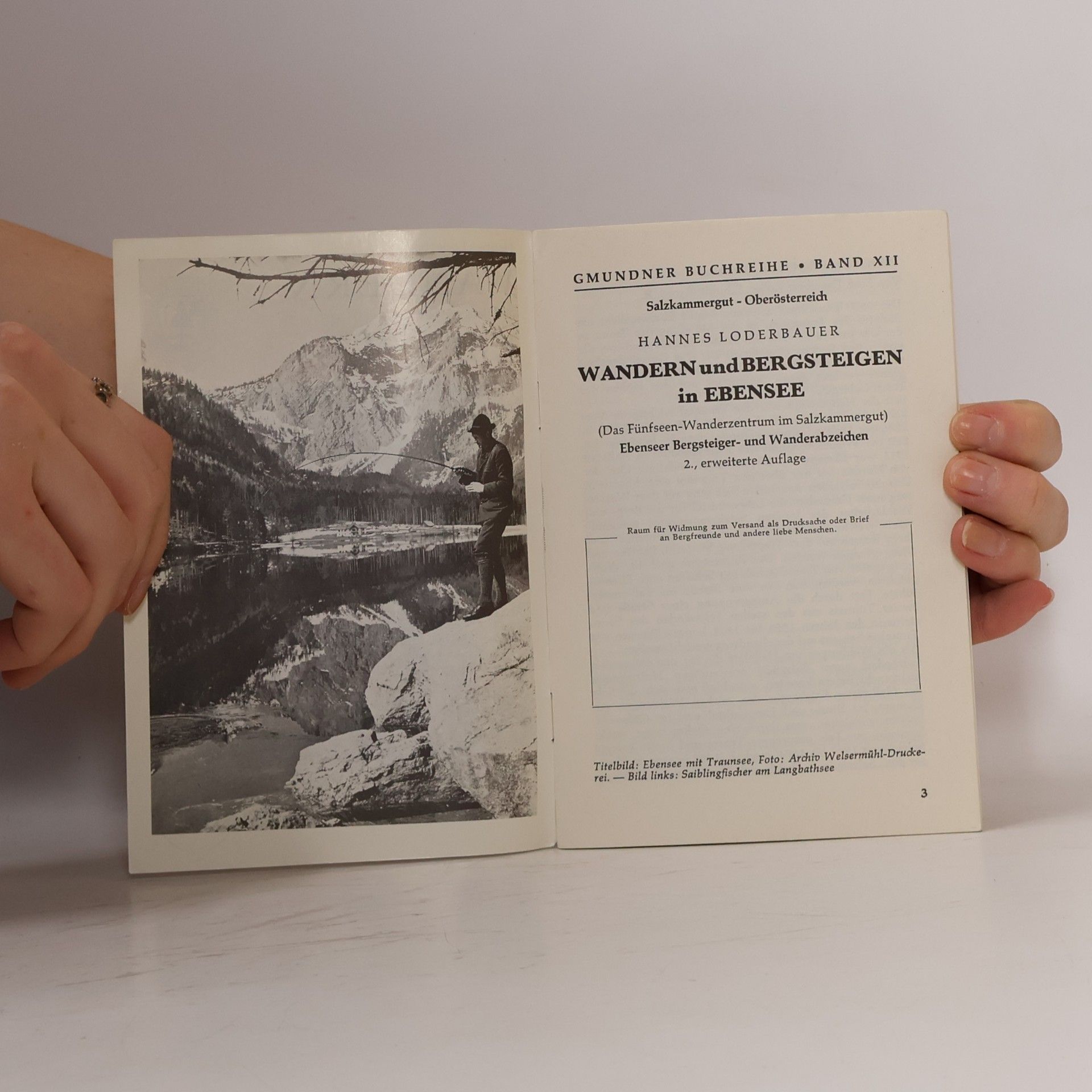Hannes Loderbauer Wandern und Bergsteigen in Ebensee