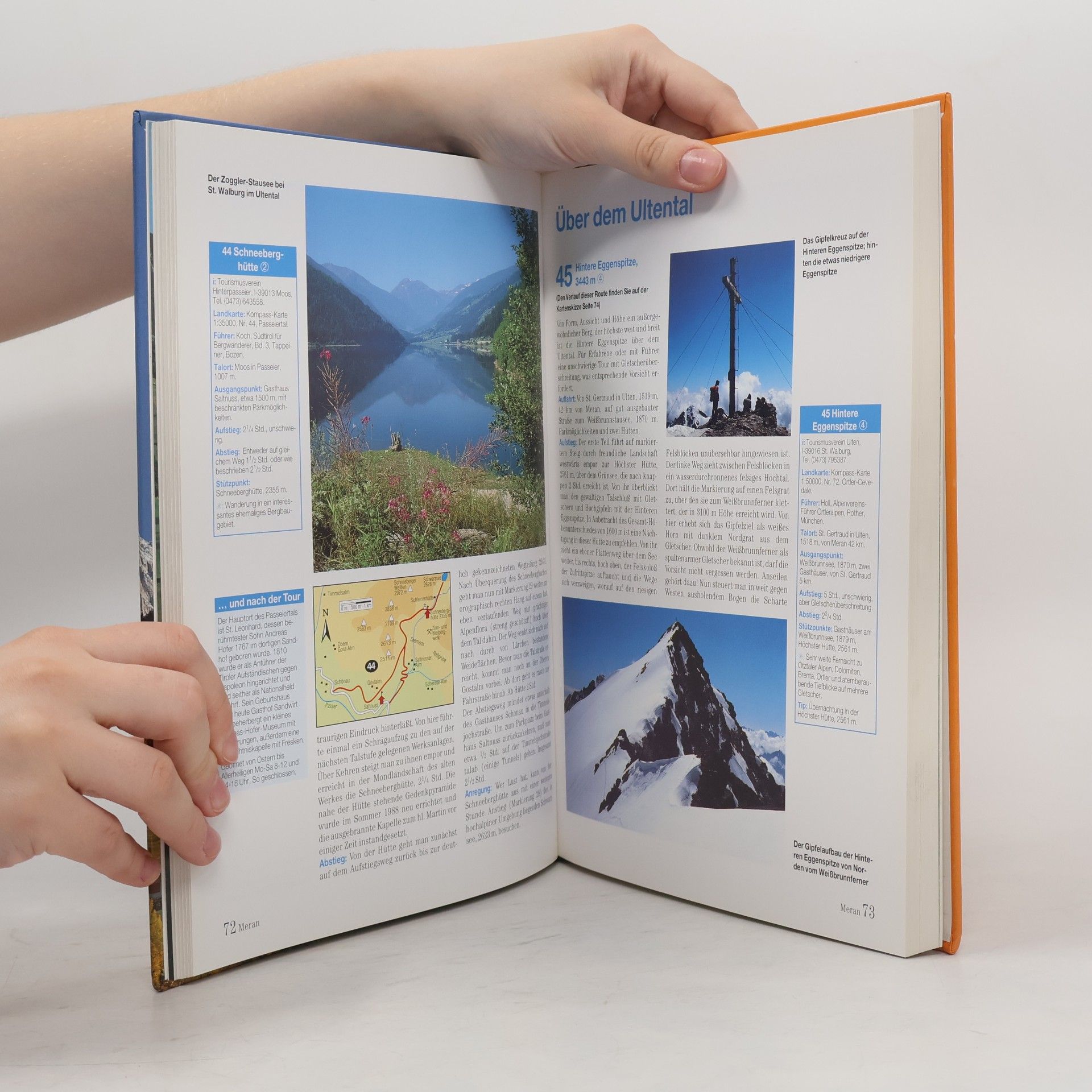 Ernst Höhne Wanderatlas Südtirol