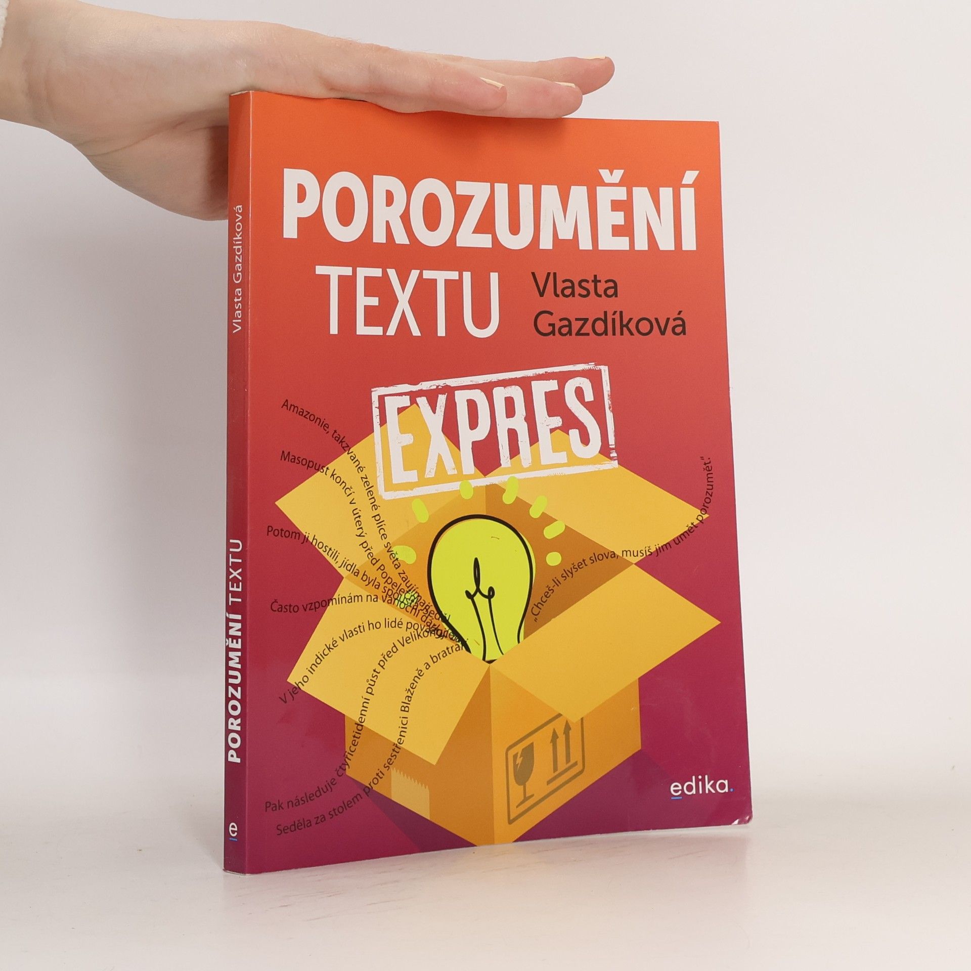 Vlasta Gazdíková Porozumění textu expres