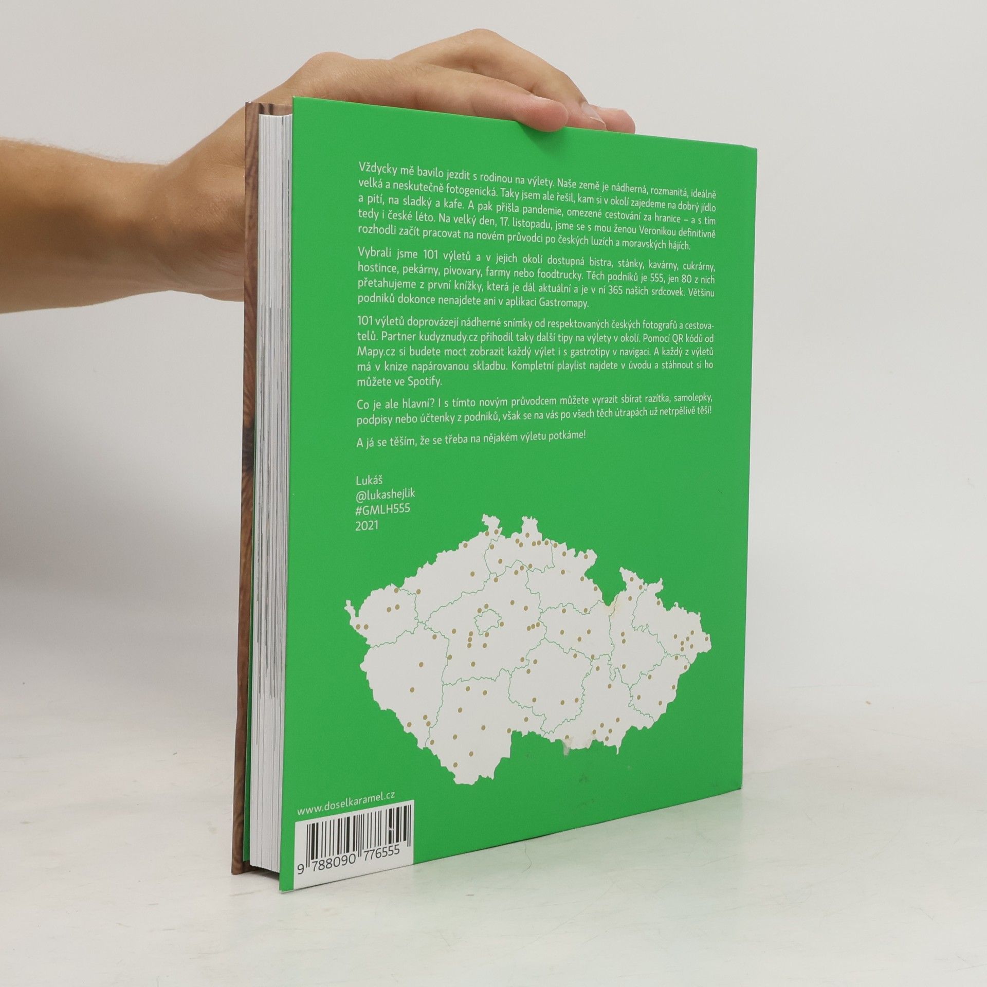 Lukáš Hejlík 555. Výlety s gastromapou Lukáše Hejlíka