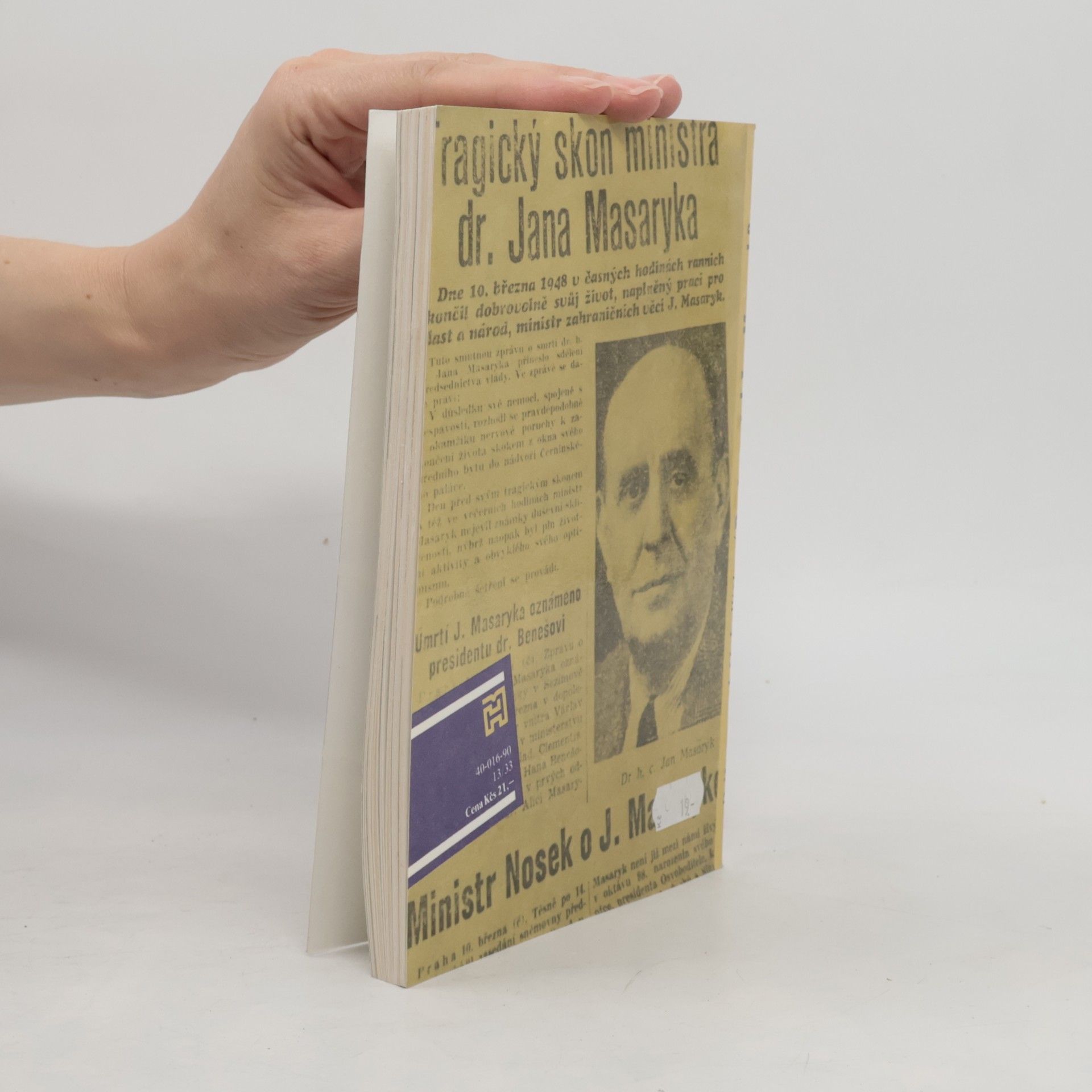 Petr Kettner Proč zemřel Jan Masaryk?