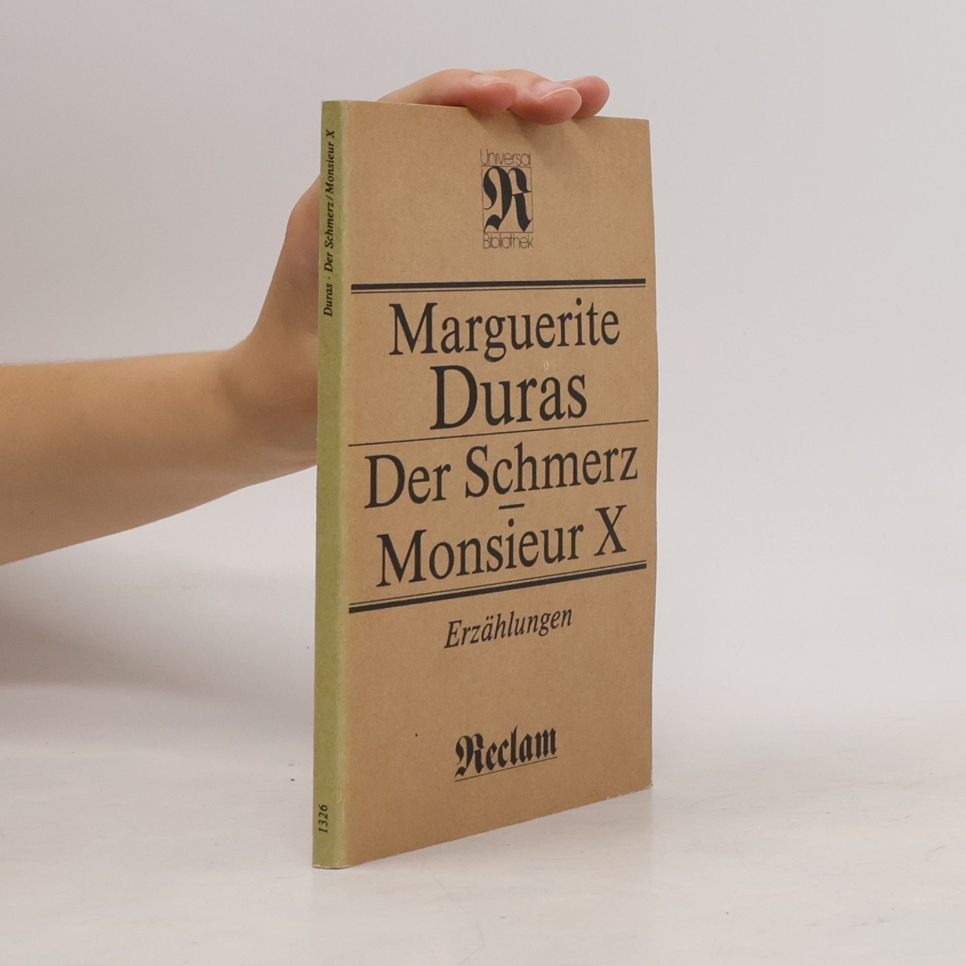 Marguerite Duras Der Schmerz