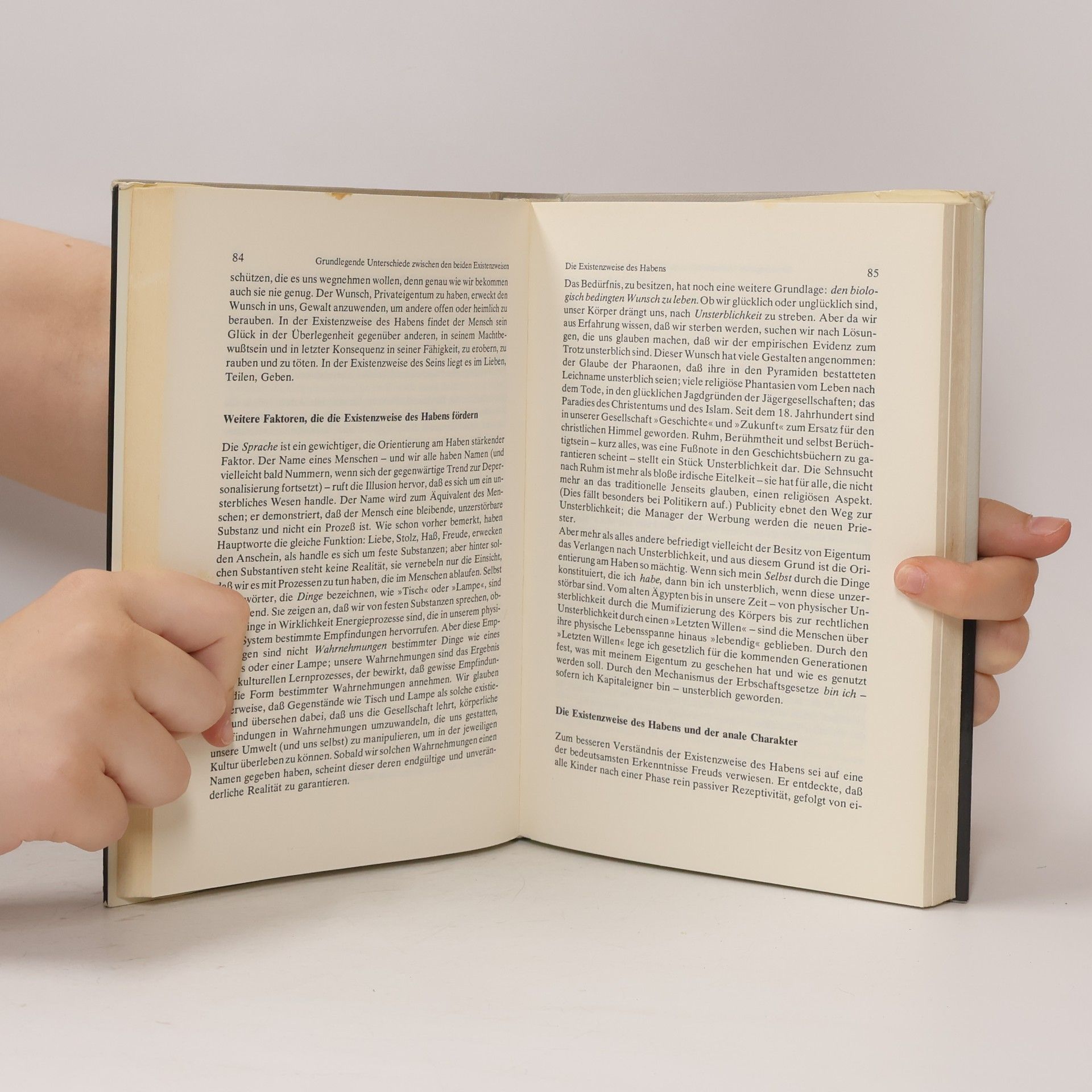 Erich Fromm Haben oder Sein