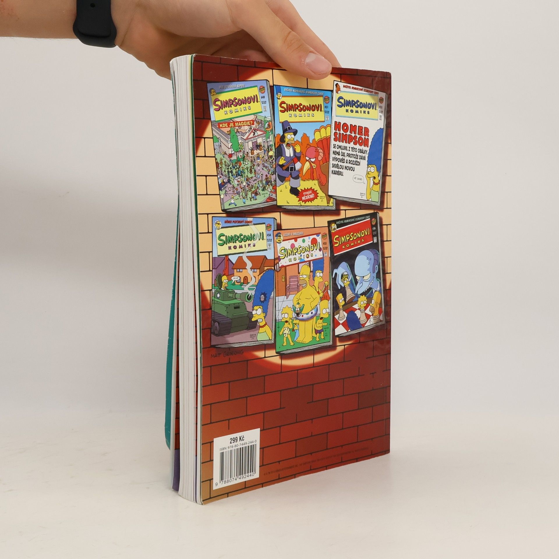 Matt Groening Simpsonovi: Komiks k popukání