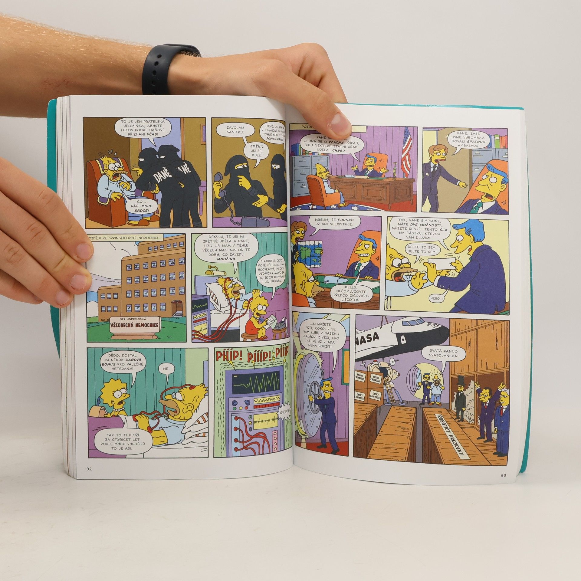 Matt Groening Simpsonovi: Komiks k popukání