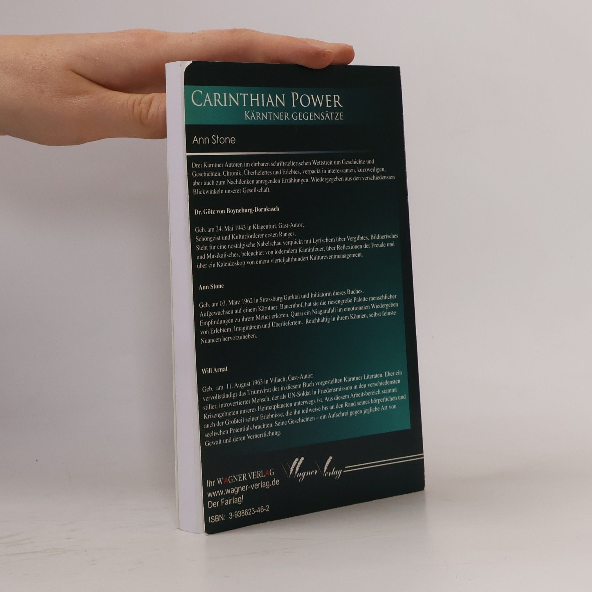 Ann Stone Kärnten. Carinthian Power-Kärntner Gegensätze