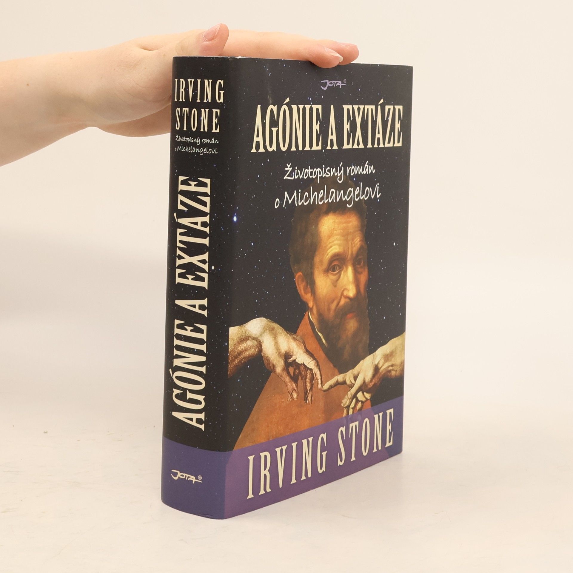 Irving Stone Agónie & extáze : životopisný román o Michelangelovi