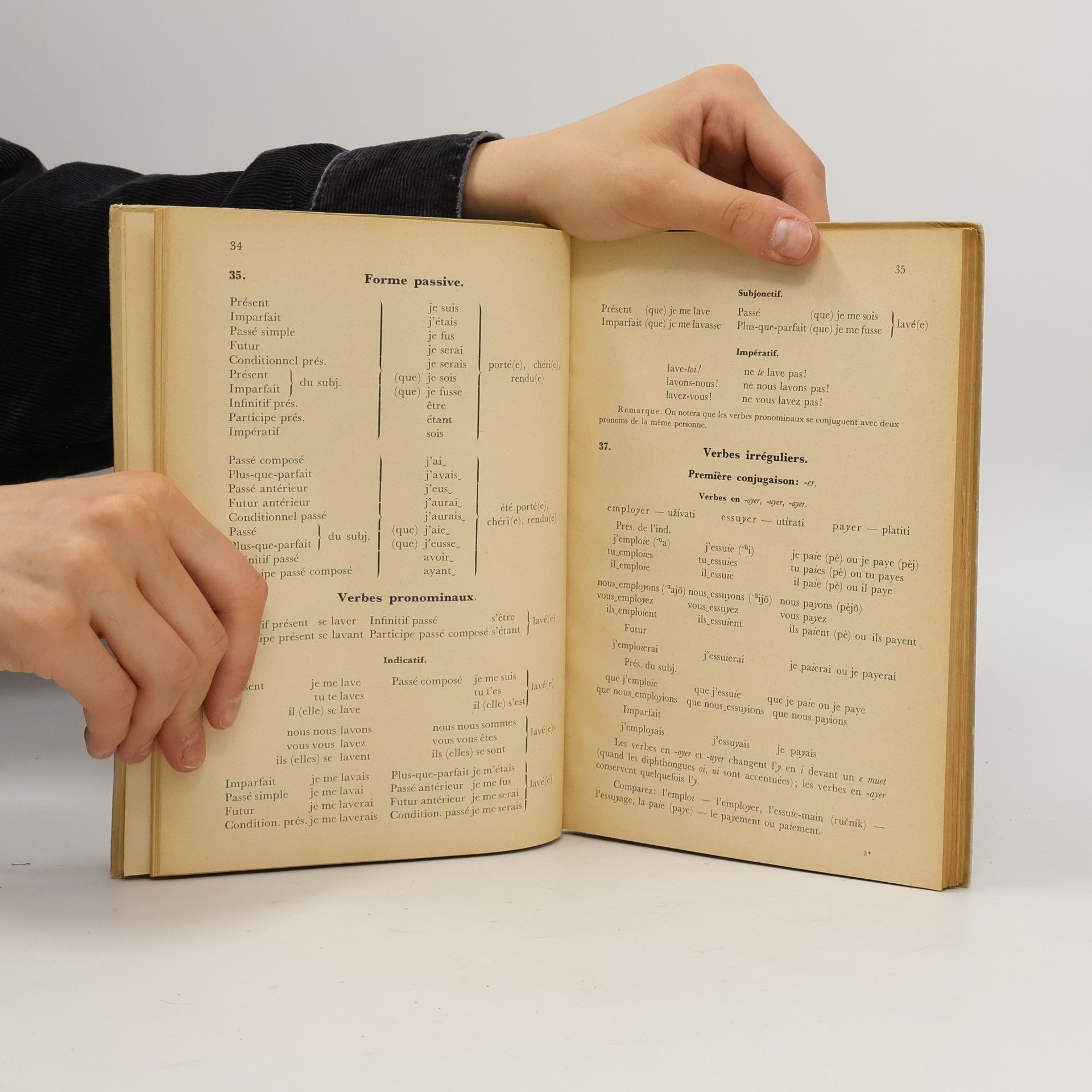 Henri Bornecque Grammaire française. Pour les classes supérieures de tous les établissements d'enseignement secondaire tchécoslovaque