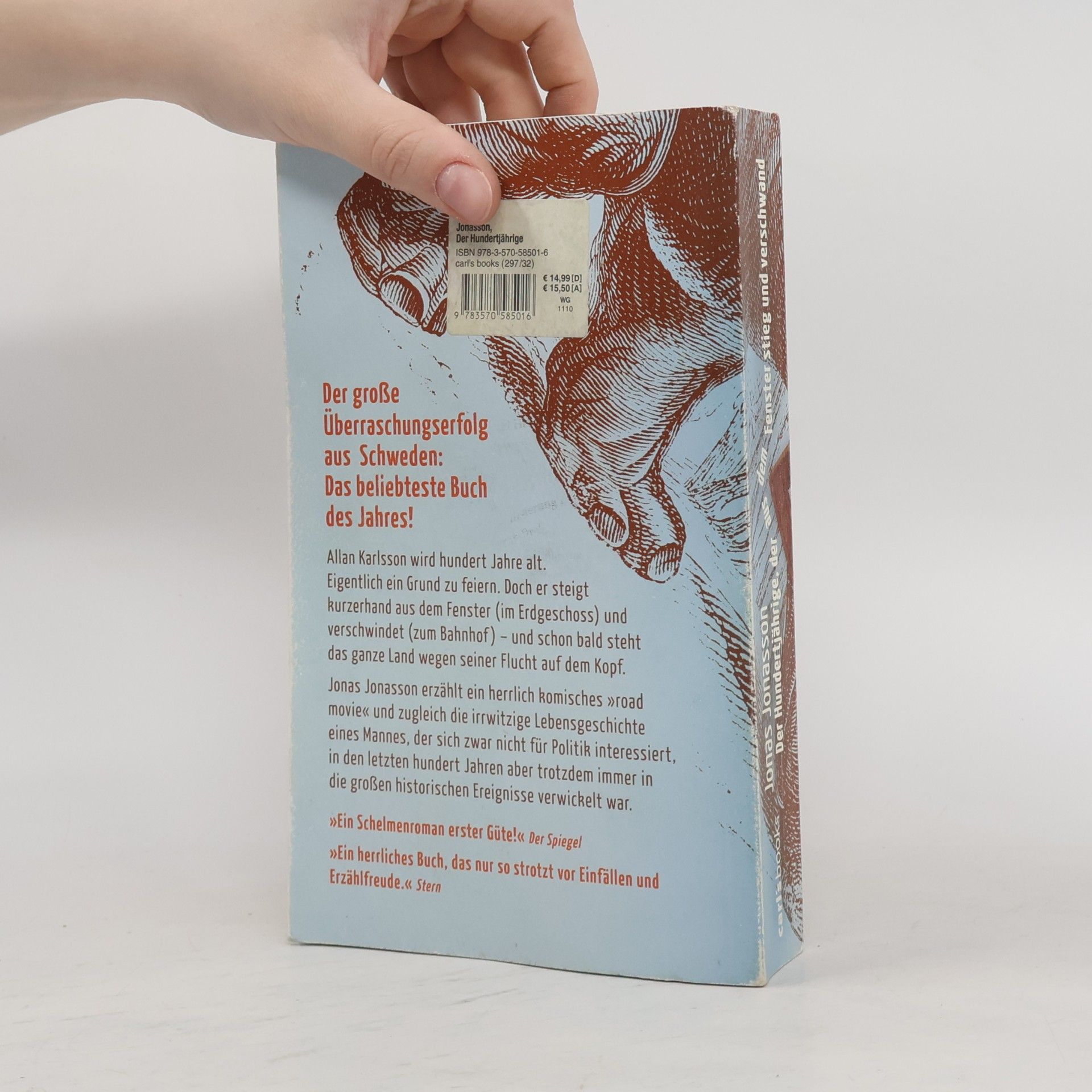 Jonas Jonasson Der Hundertjährige, der aus dem Fenster stieg und verschwand