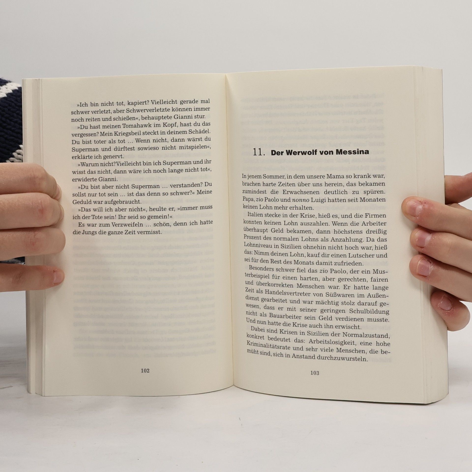 Luigi Brogna Das Kind unterm Salatblatt