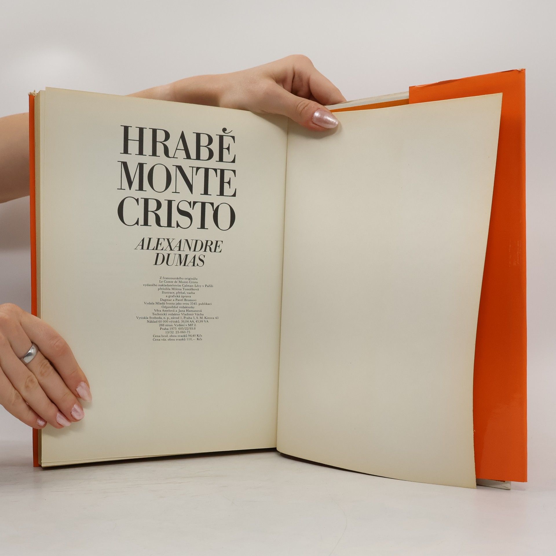 Alexandre Dumas starší Hrabě Monte Cristo