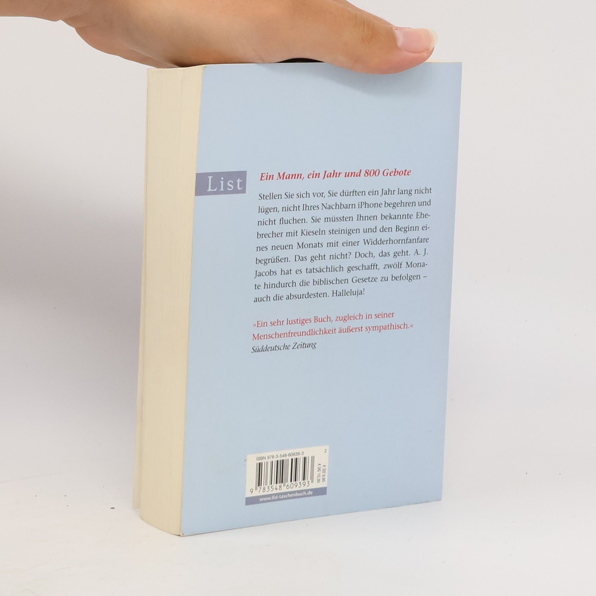 A. J. Jacobs Die Bibel & ich