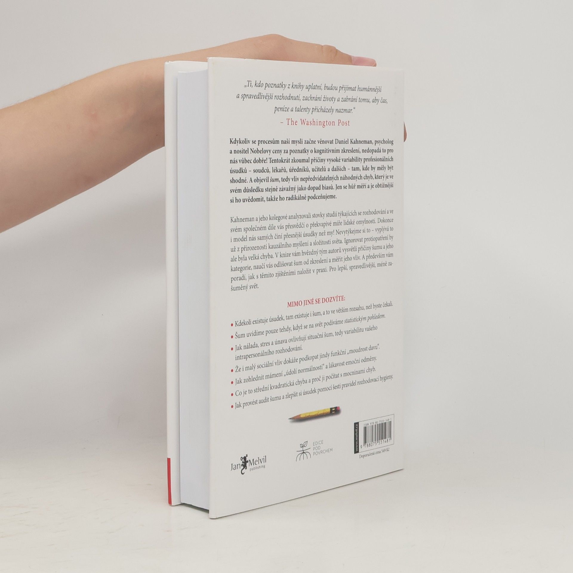 Daniel Kahneman Šum : o chybách v lidském úsudku