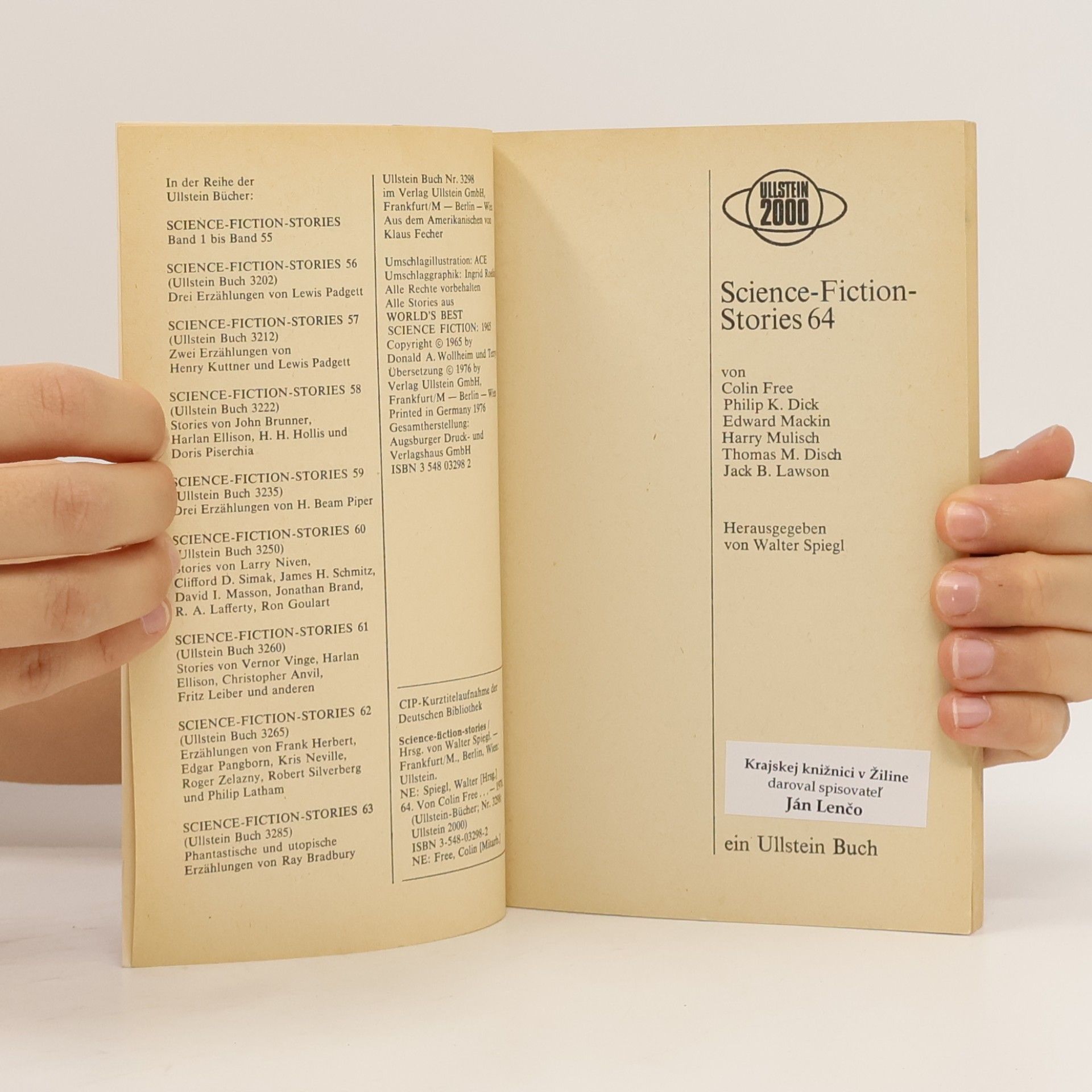 Colin Free Science Fiction Stories 64