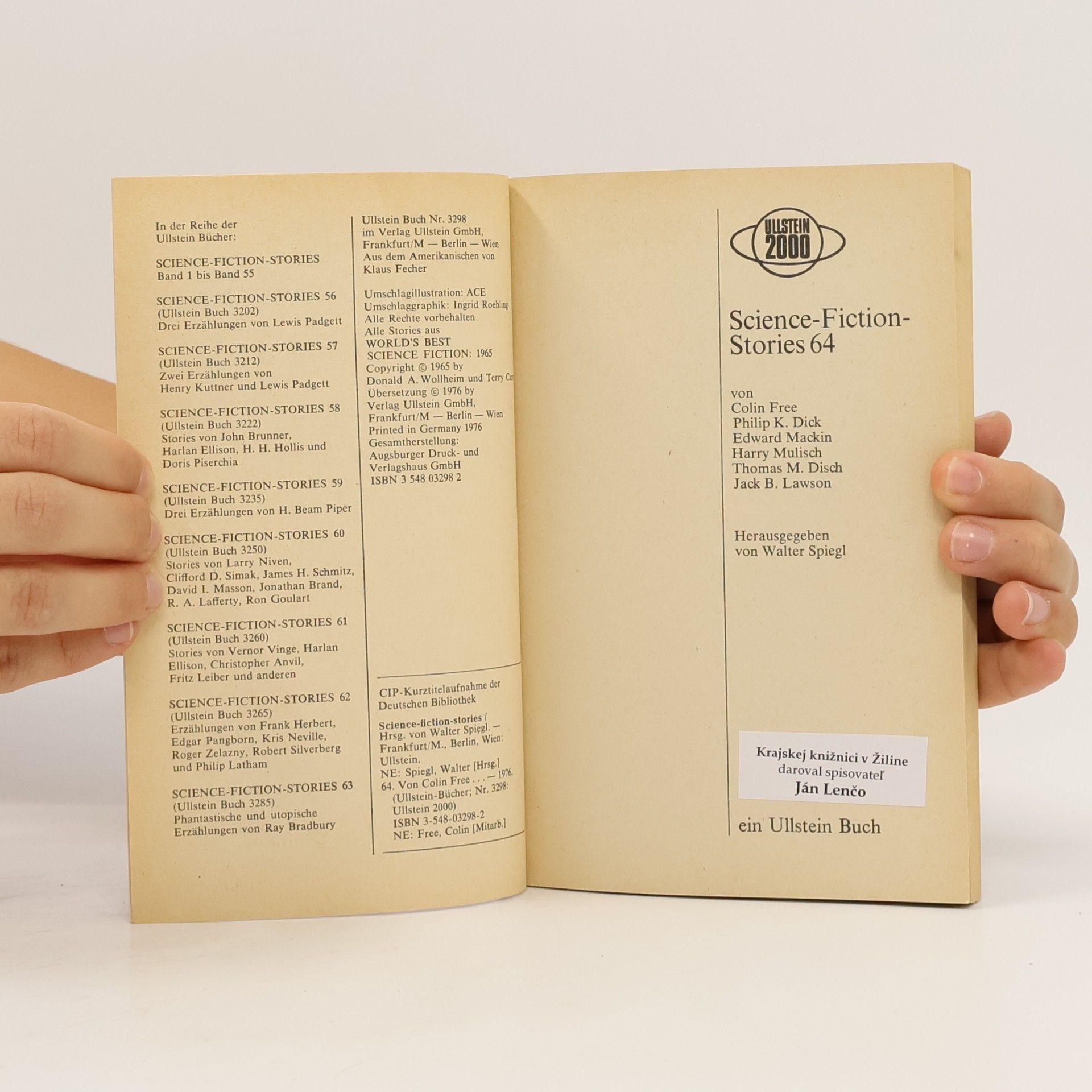 Colin Free Science Fiction Stories 64