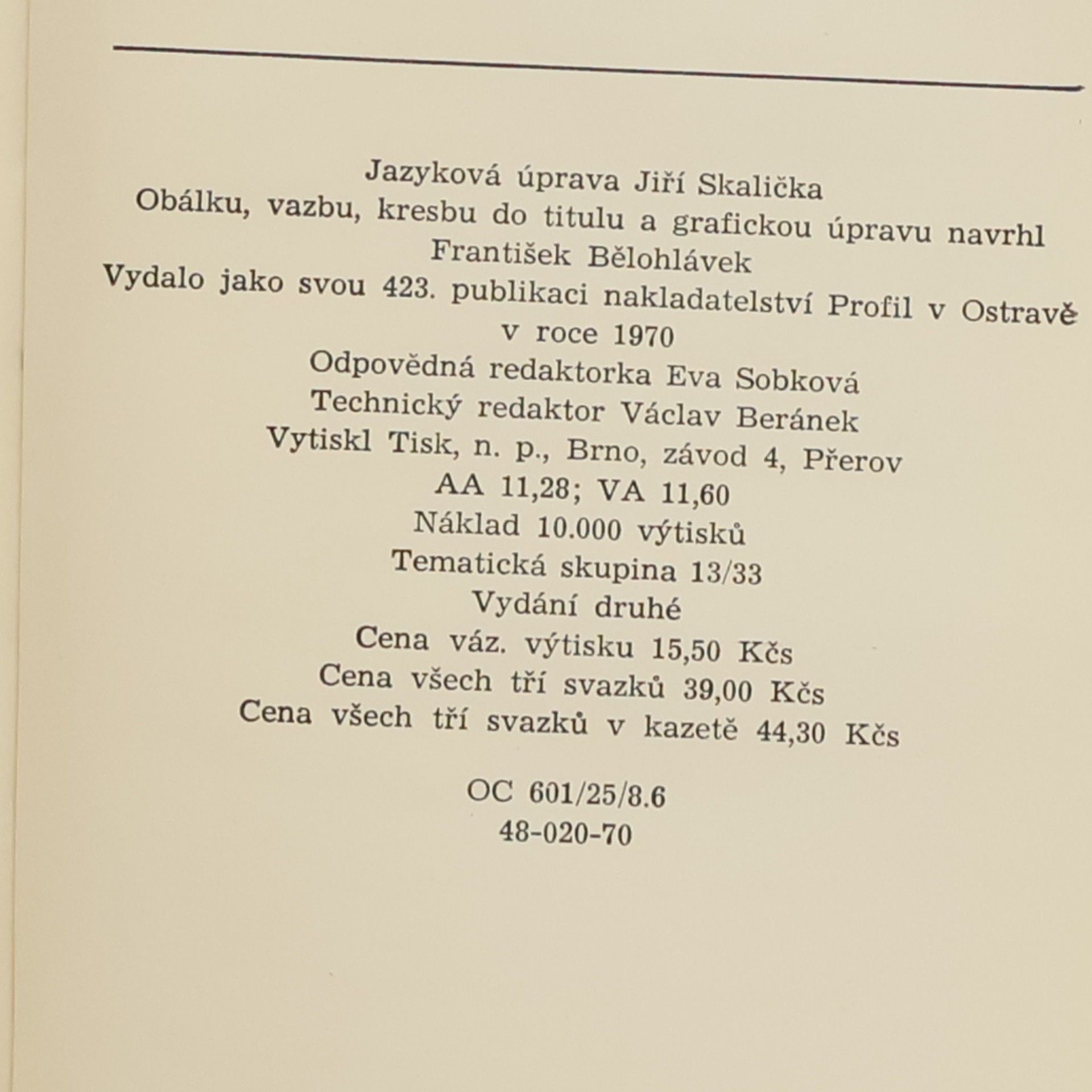 Emilián Božetěch Glocar Magistr Gabriel. Písař olomoucký