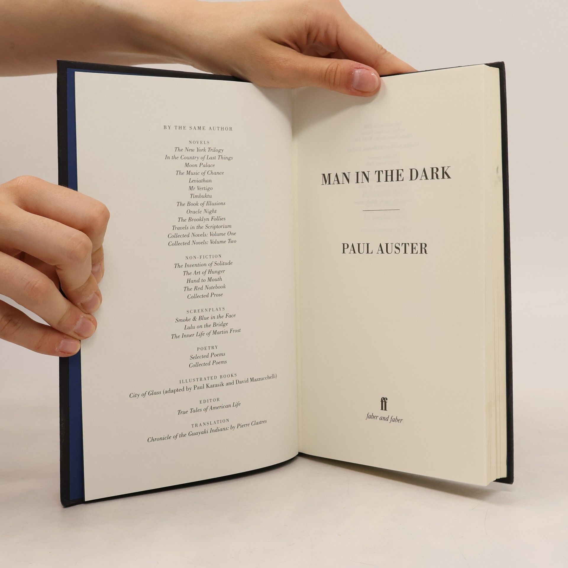 Paul Auster Man in the Dark