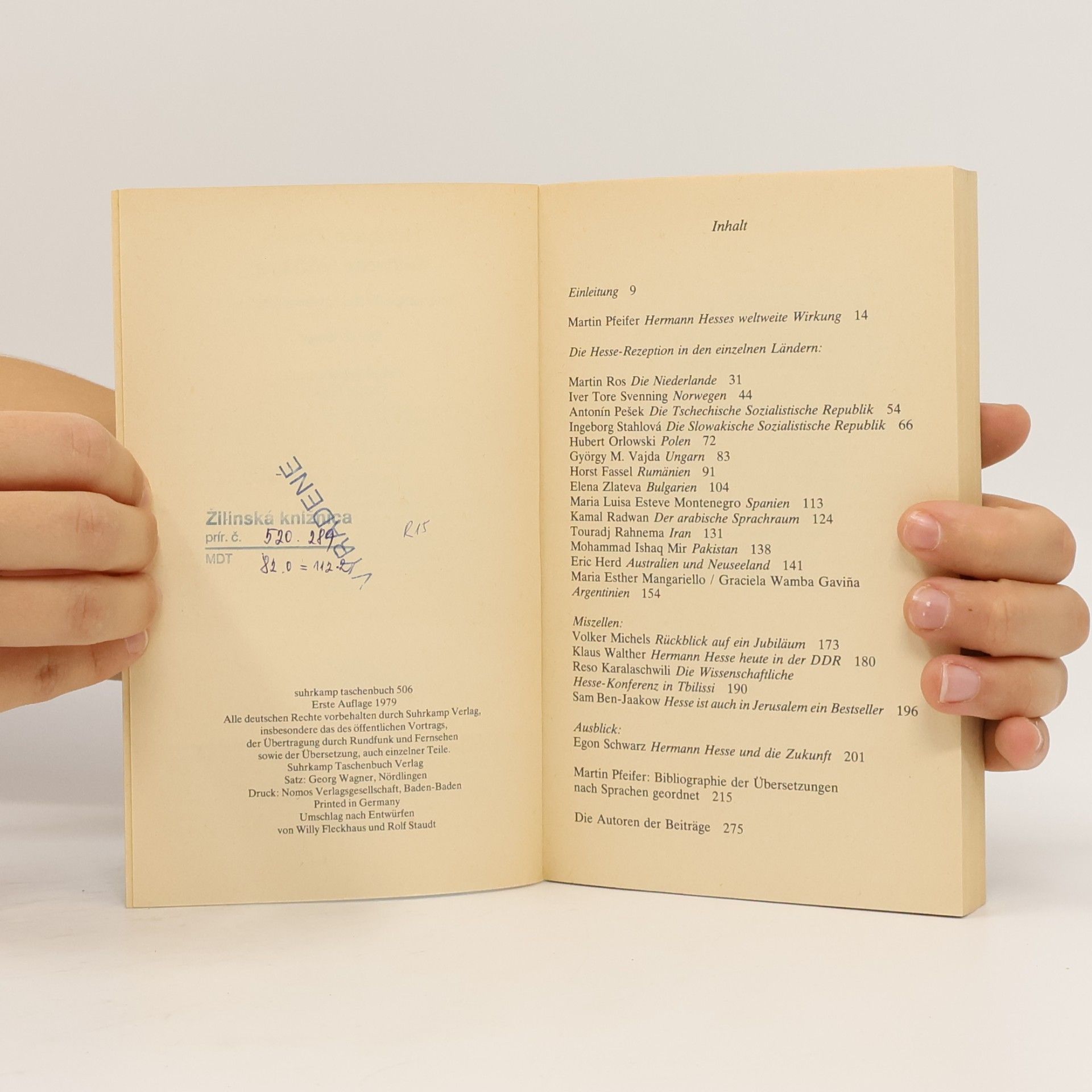 Martin Pfeifer Hermann Hesses weltweite Wirkung 2