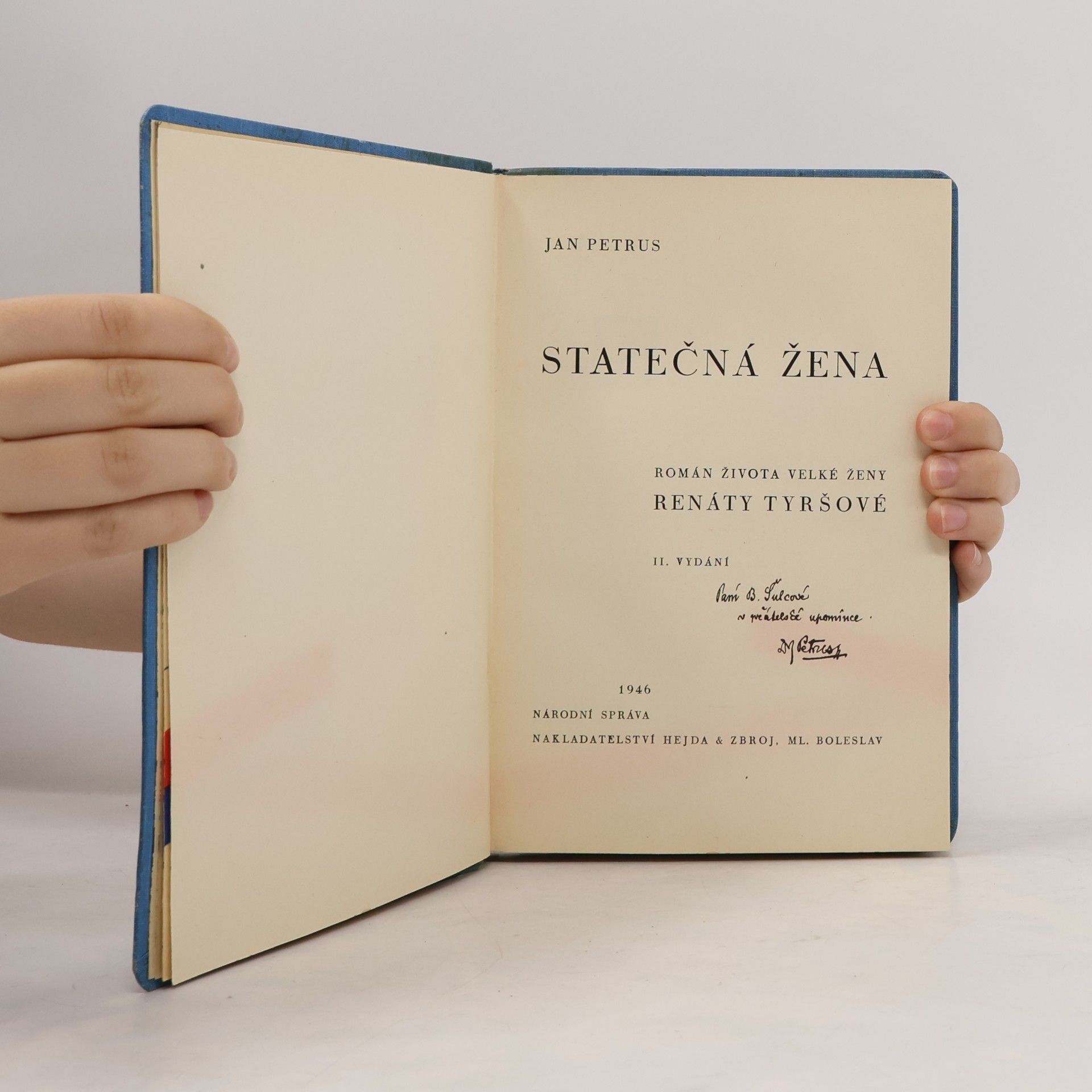 Jan Petrus Statečná žena