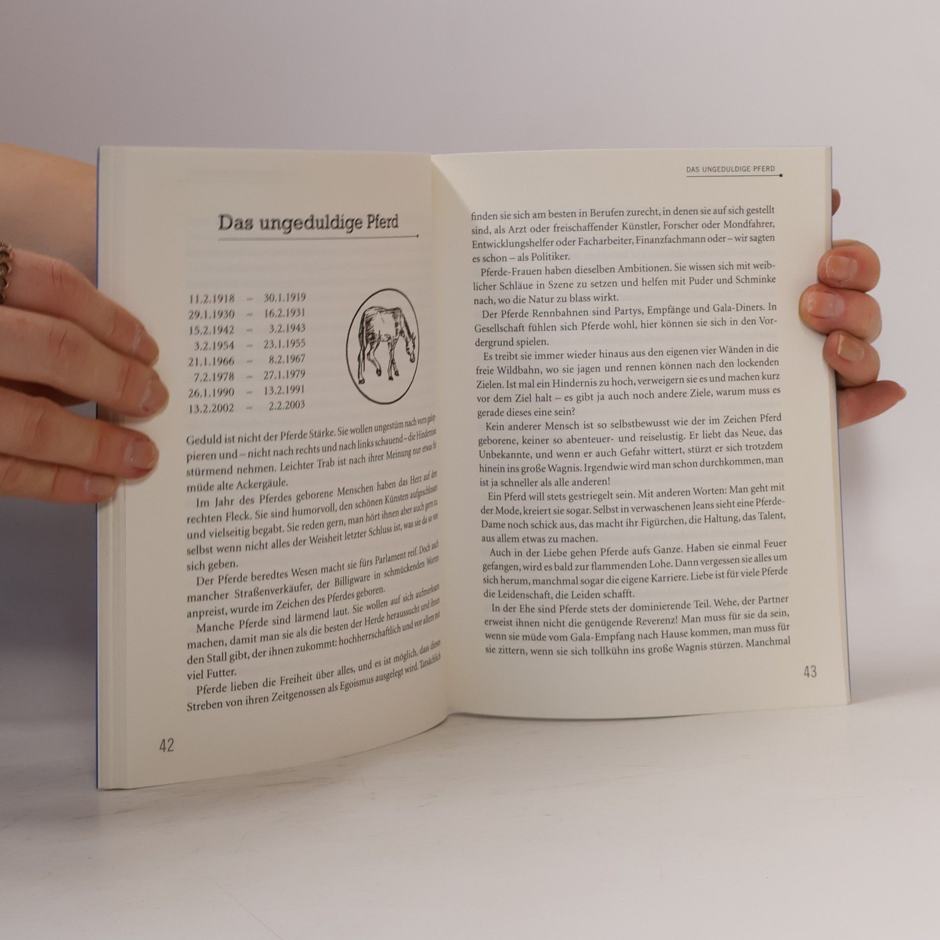 Georg Haddenbach Chinesisches Horoskop