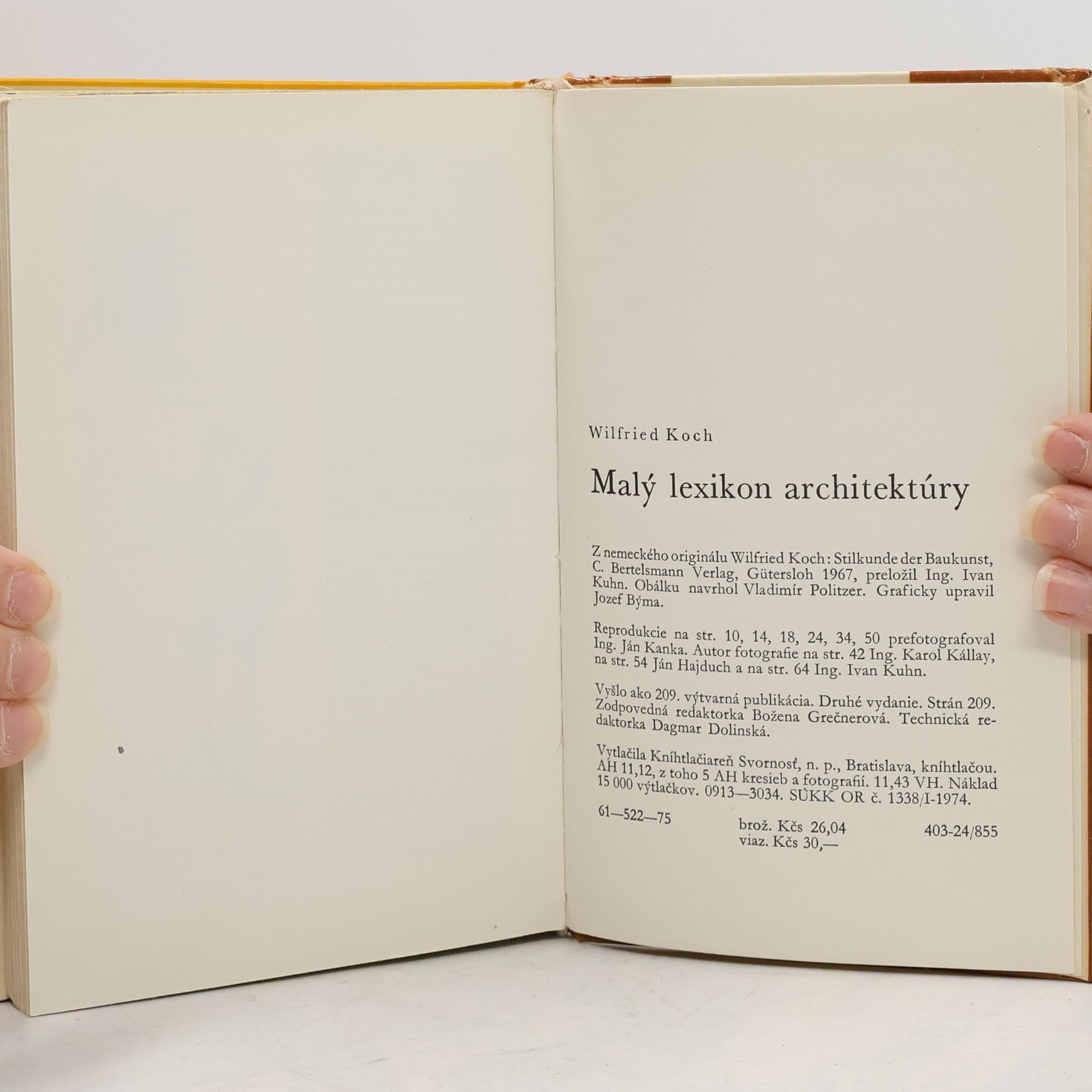 Wilfried Koch Malý lexikon architektúry. Ilustrovaný vreckový lexikon s autorovými 900 kresbami