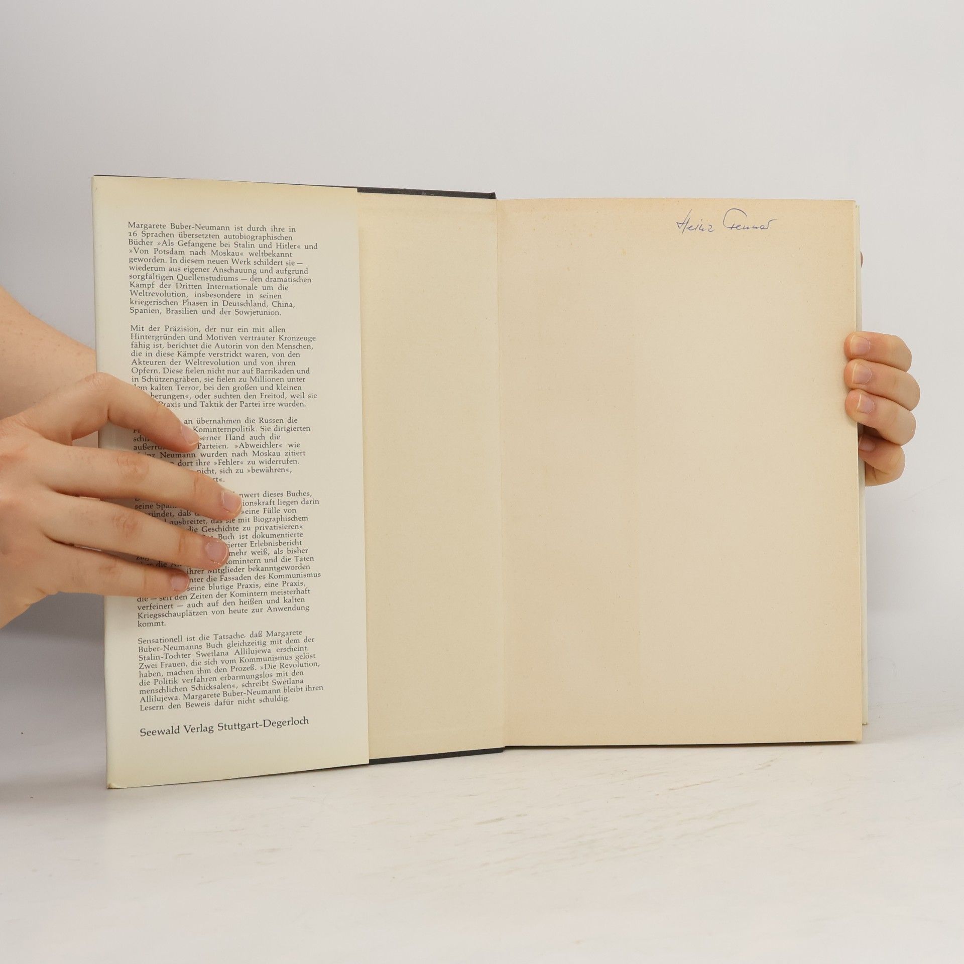 Margarete Buber-Neumann Kriegsschauplätze der Weltrevolution