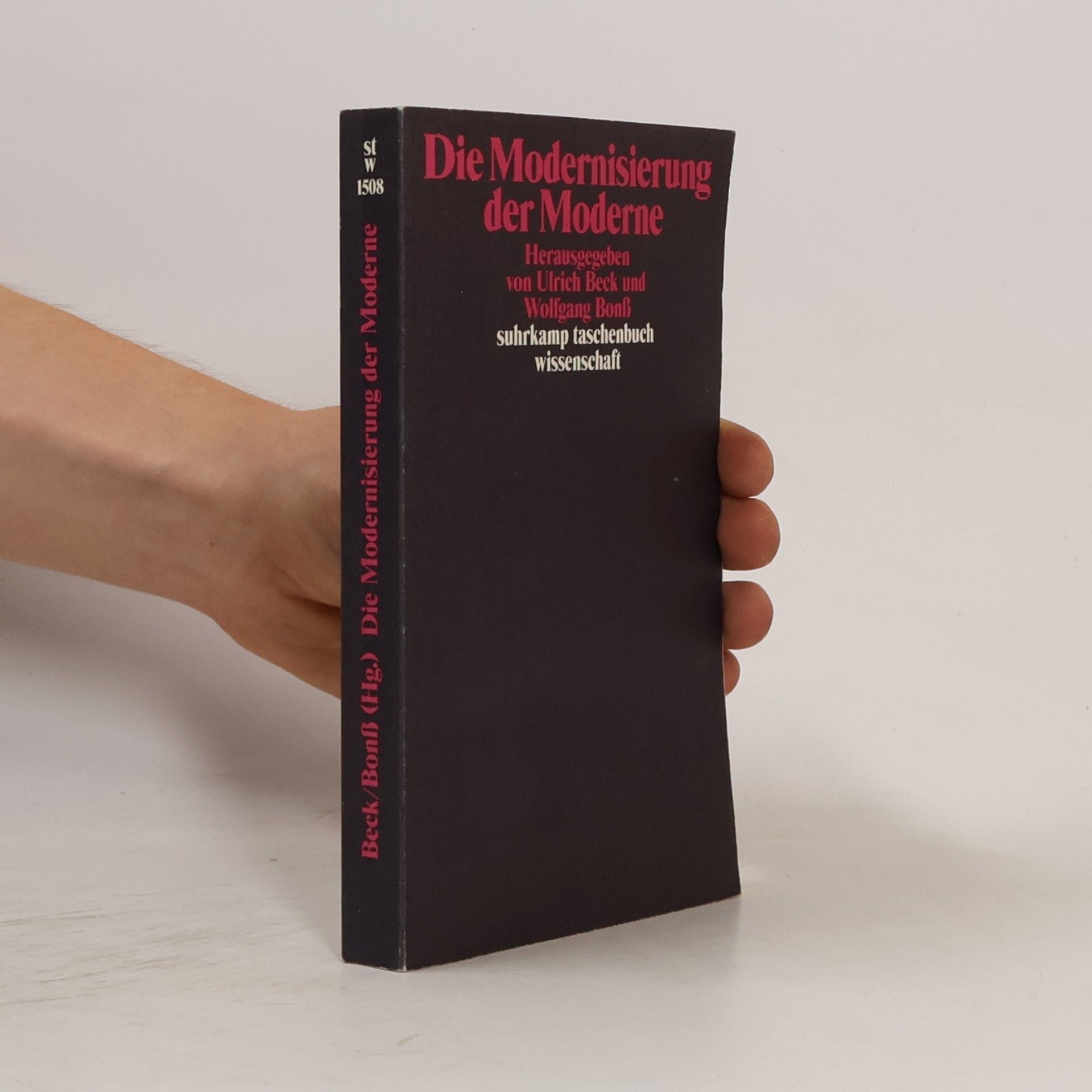 Wolfgang Bonß Suhrkamp Taschenbuch Wissenschaft - 1508: Die Modernisierung der Moderne