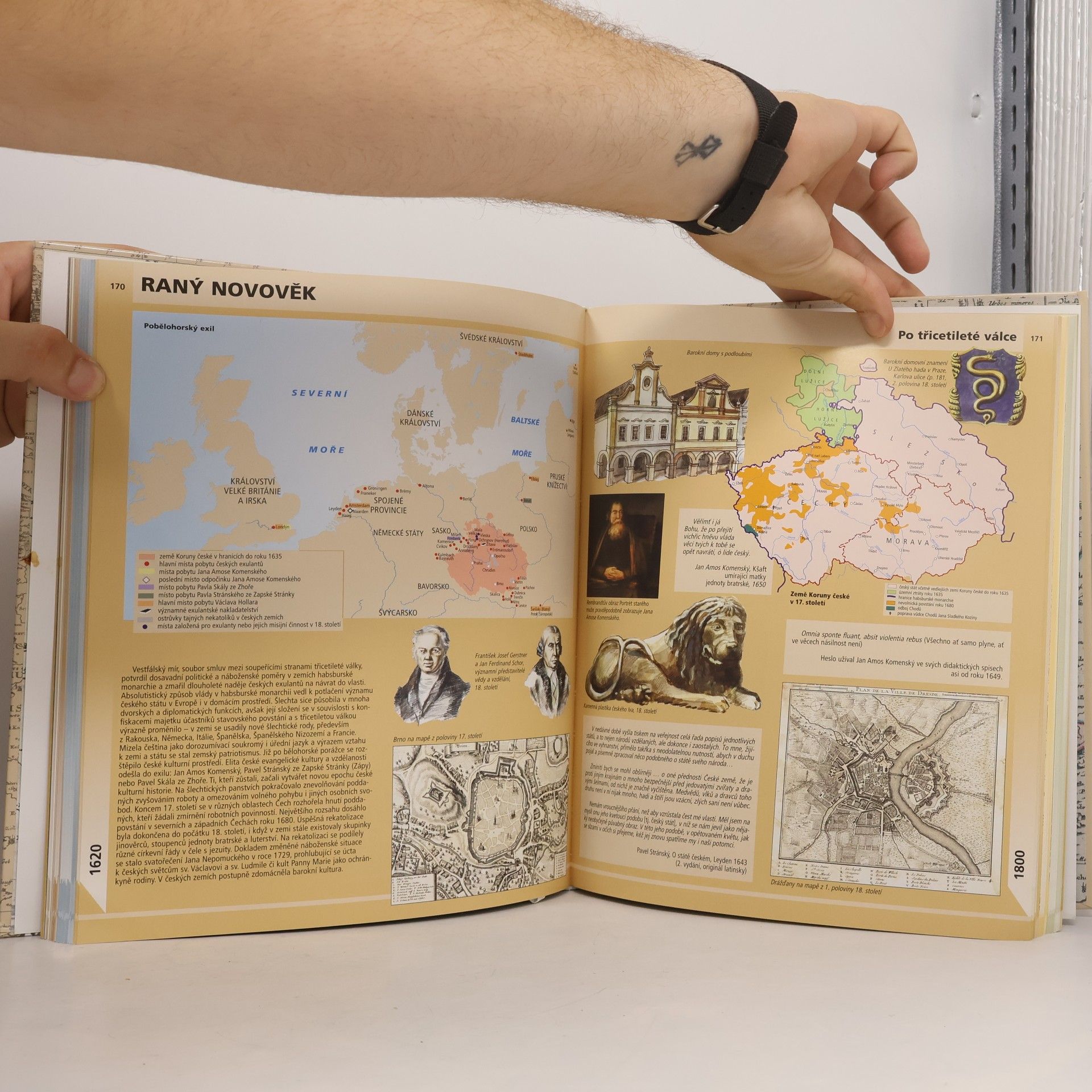 Eva Semotanová Česko. Ottův historický atlas