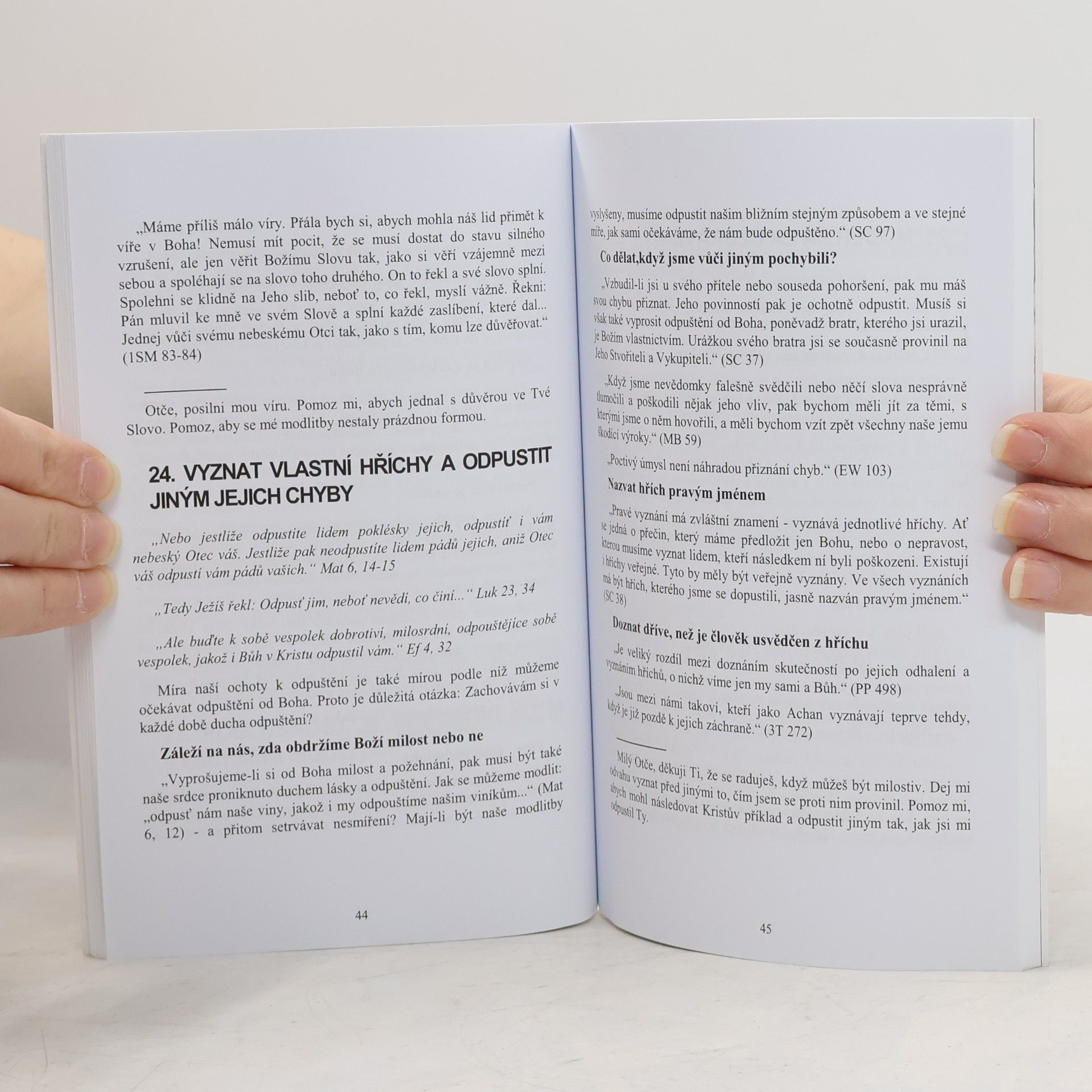 Ellen Gould Harmon White Společenství s bohem