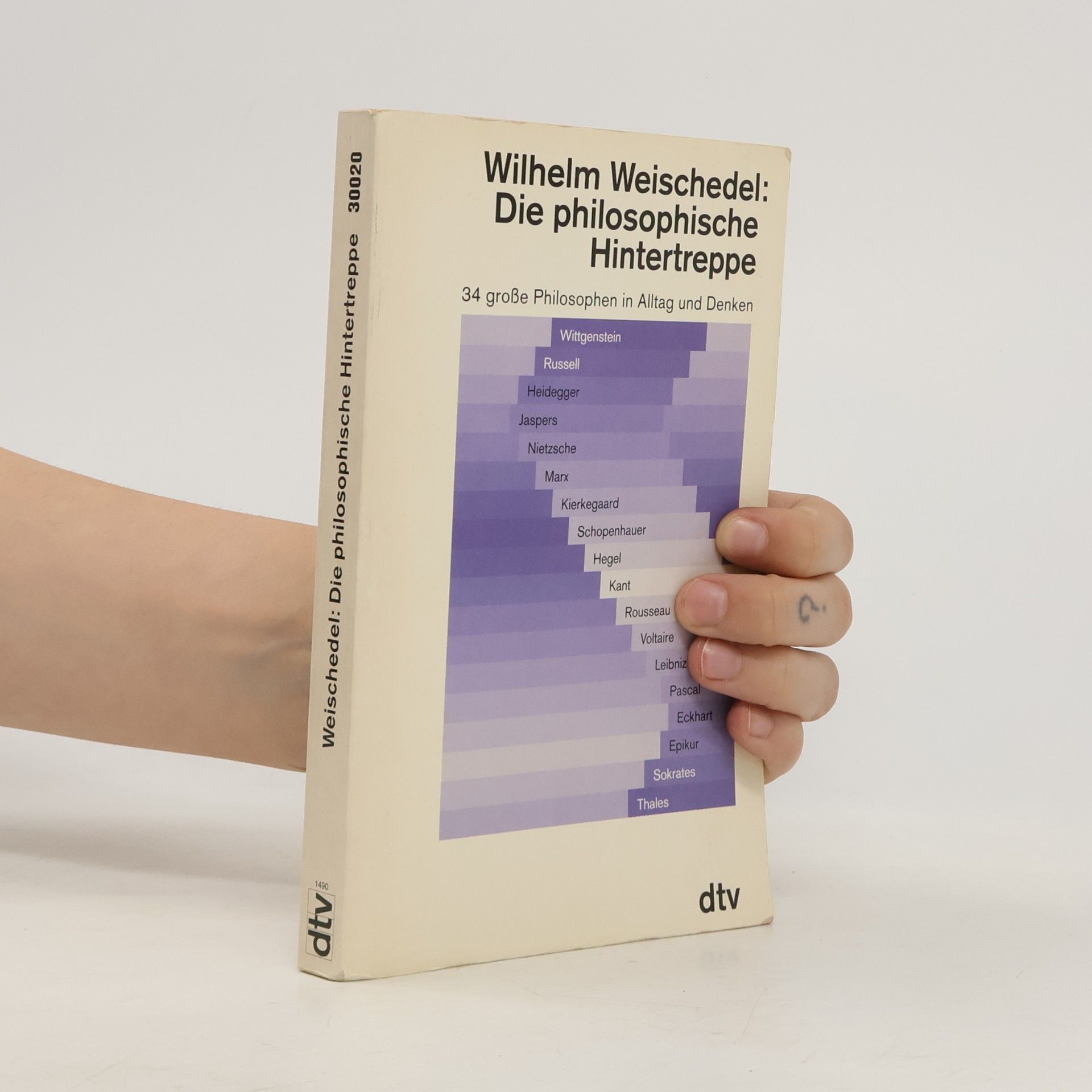 Wilhelm Weischedel Die philosophische Hintertreppe