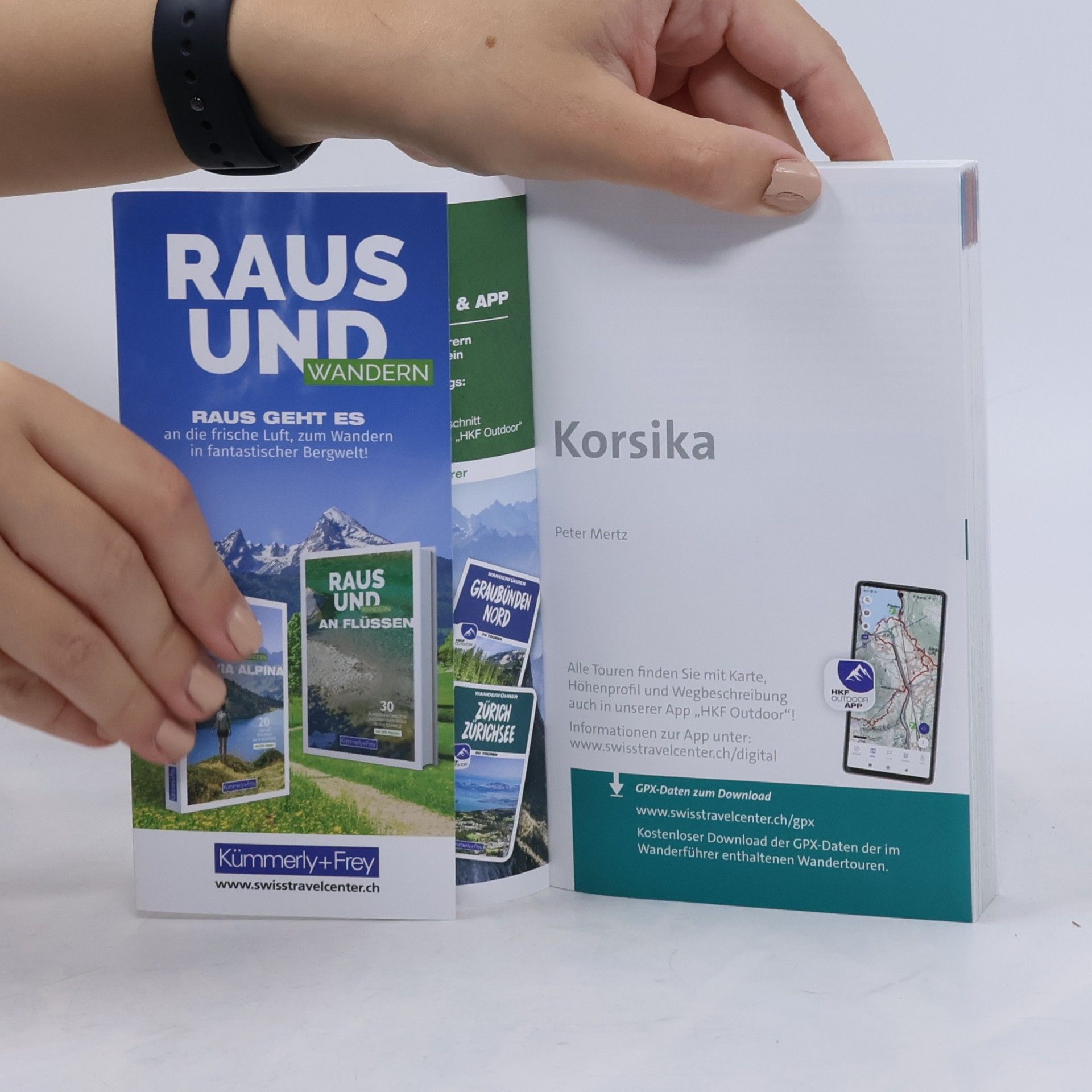 Kümmerly+Frey Wanderführer Korsika