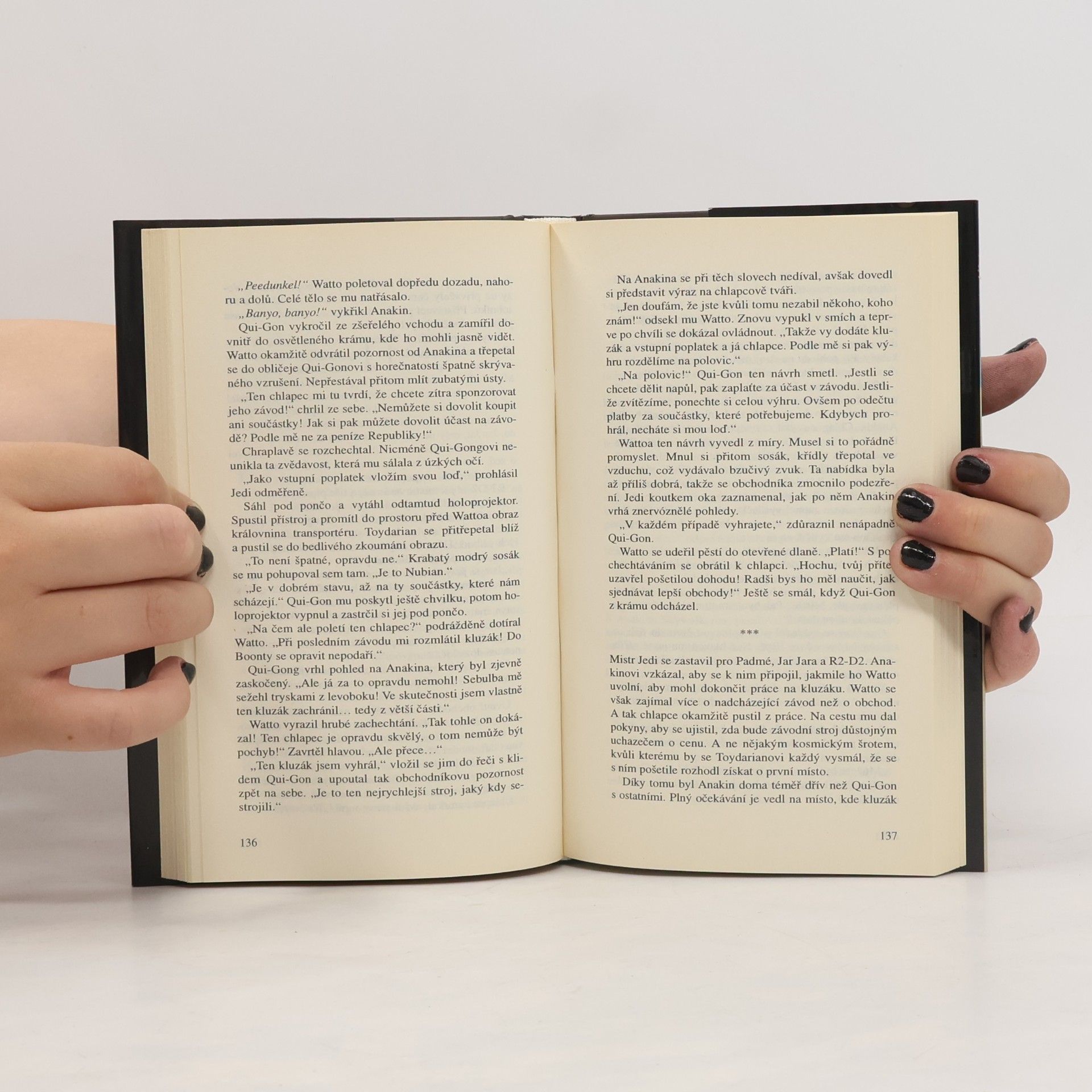 Terry Brooks Star Wars. Epizoda I., Skrytá hrozba
