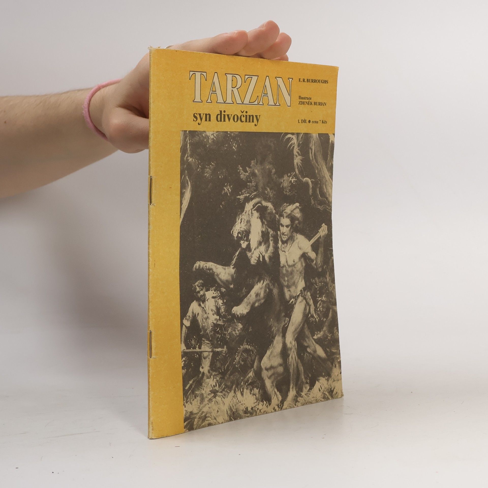 Edgar Rice Burroughs Tarzan syn divočiny