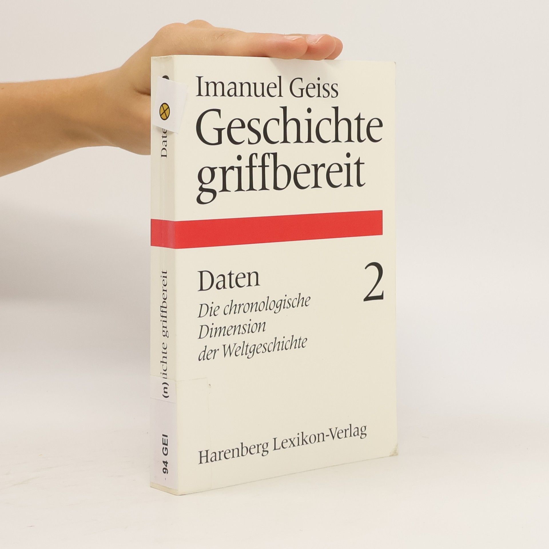 Imanuel Geiss Geschichte Griffbereit 2. Daten
