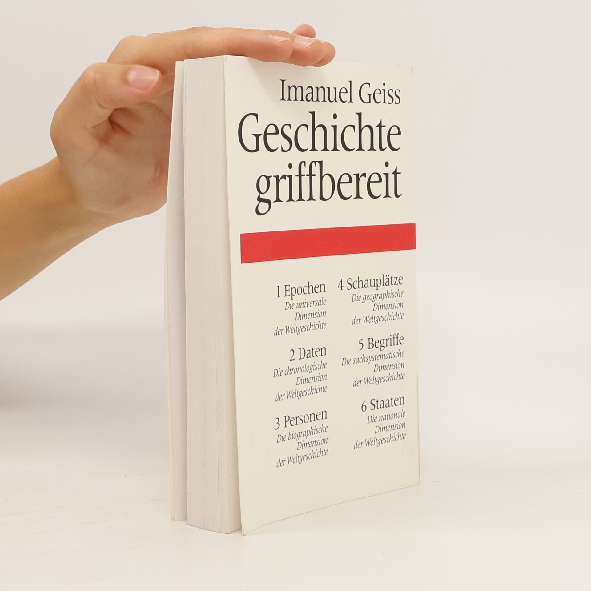 Imanuel Geiss Geschichte Griffbereit 2. Daten