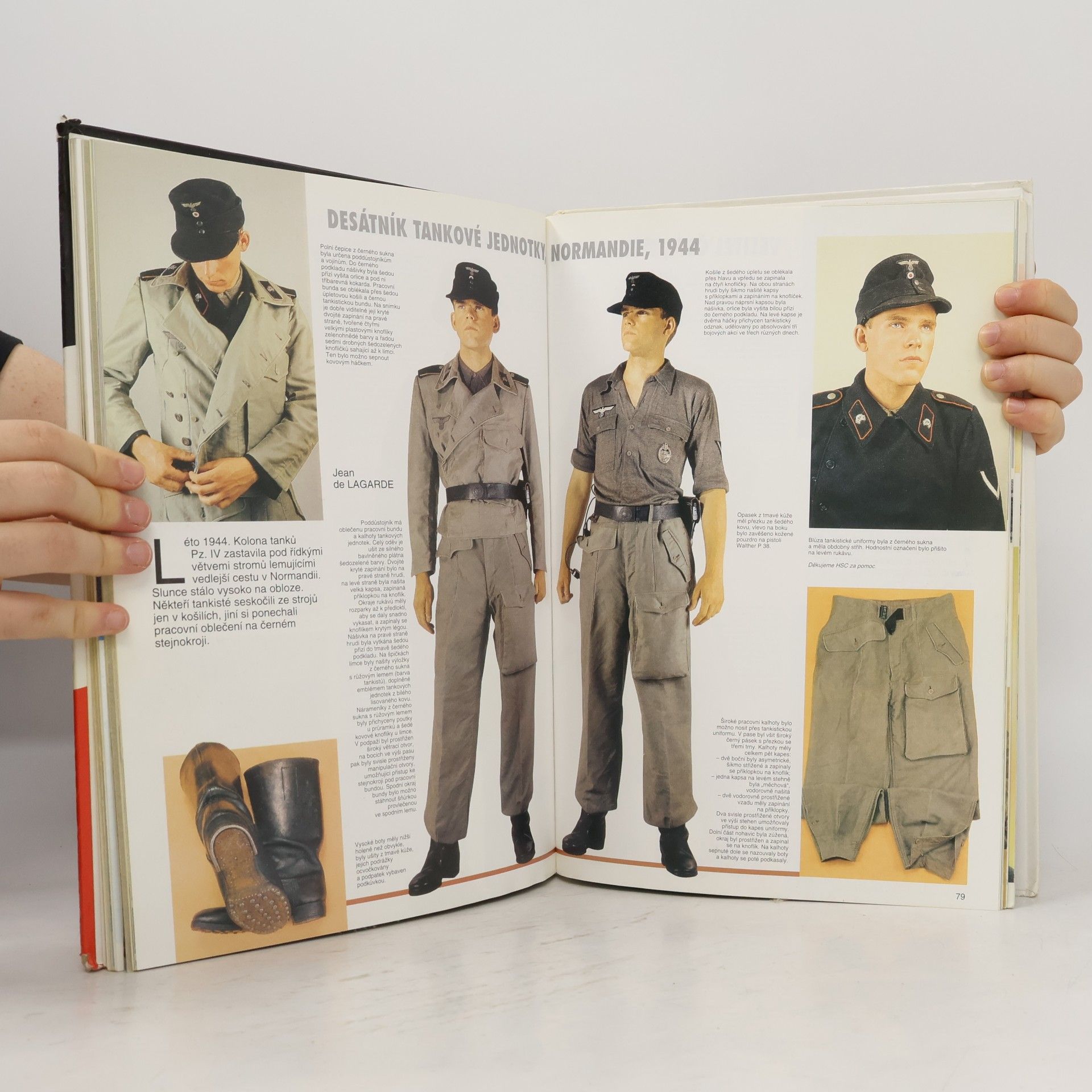 Jean de Lagarde Němečtí vojáci ve druhé světové válce