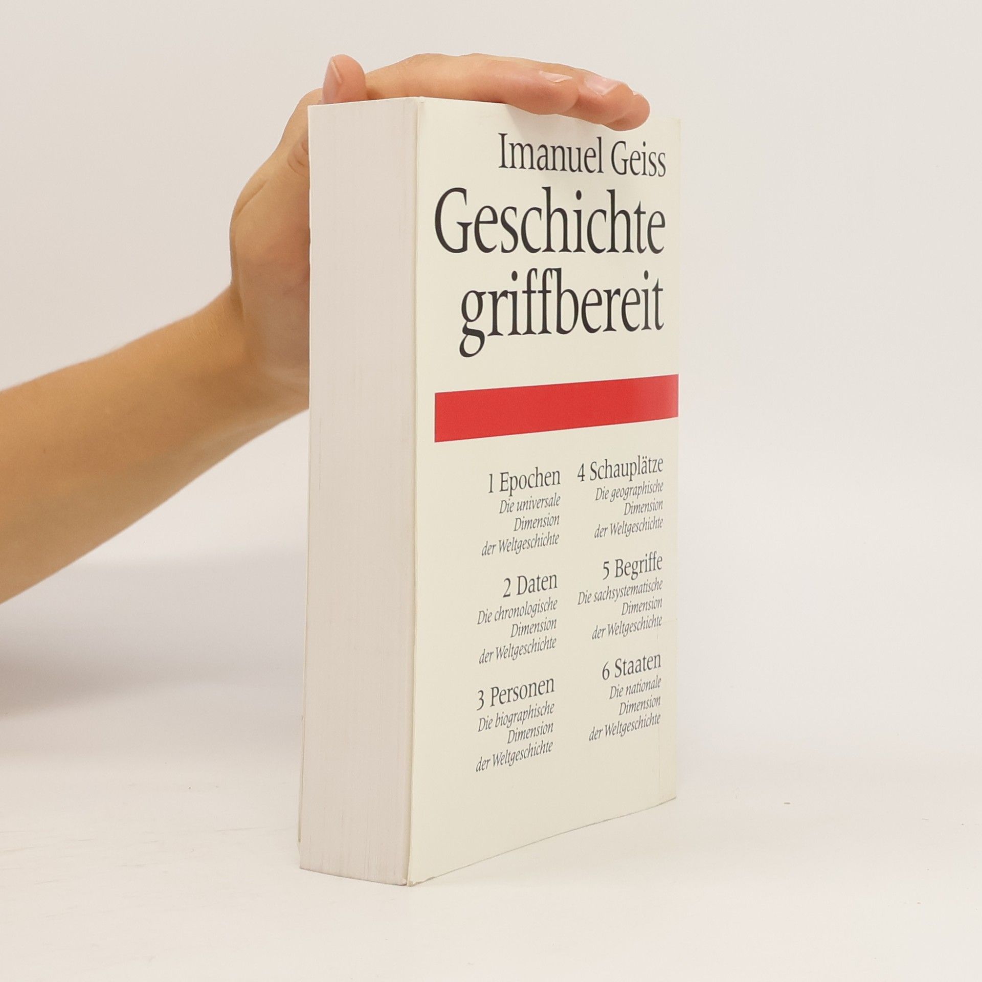 Imanuel Geiss Geschichte Griffbereit 1. Epochen