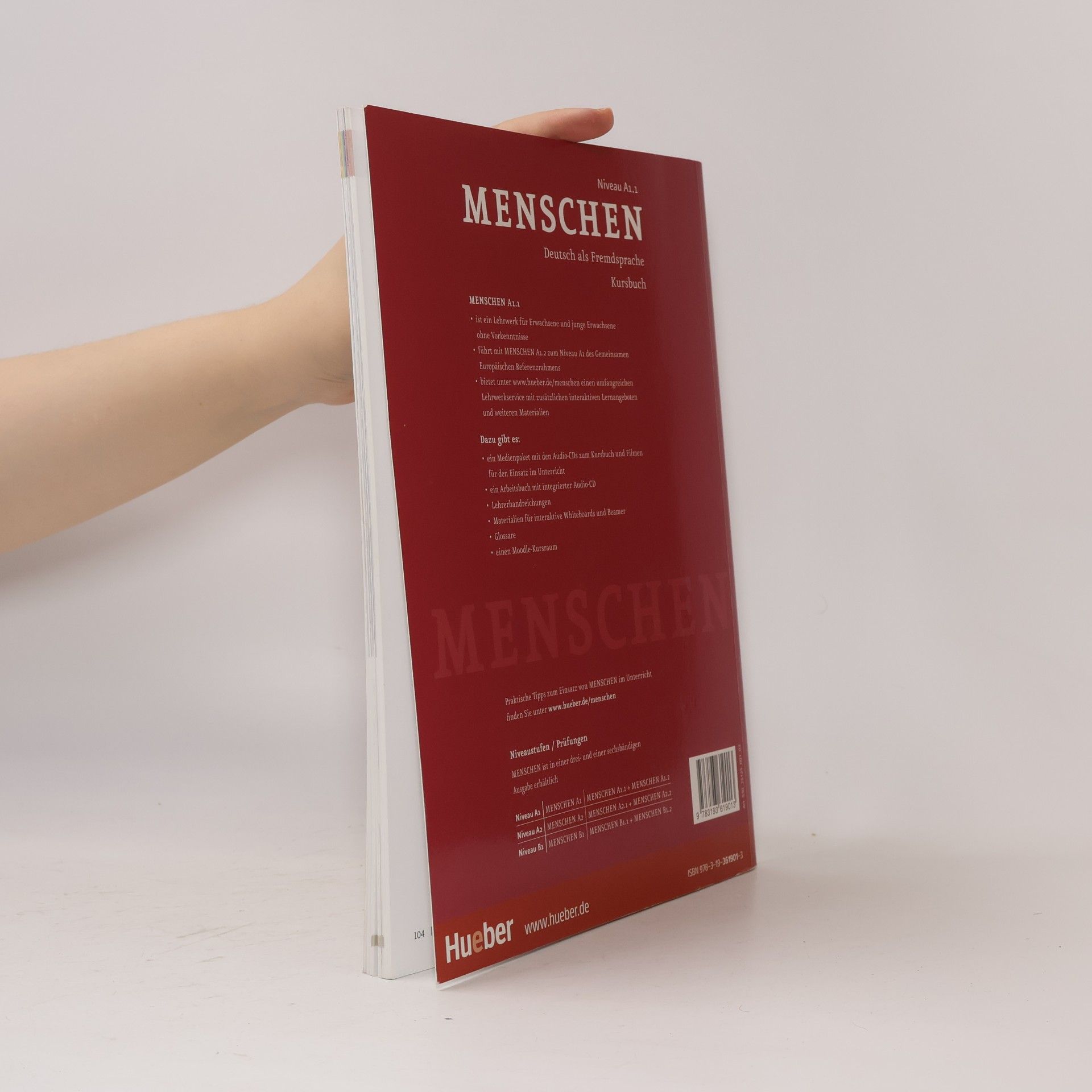 Sandra Evans Menschen A1.1. Deutsch als Fremdsprache. Kursbuch