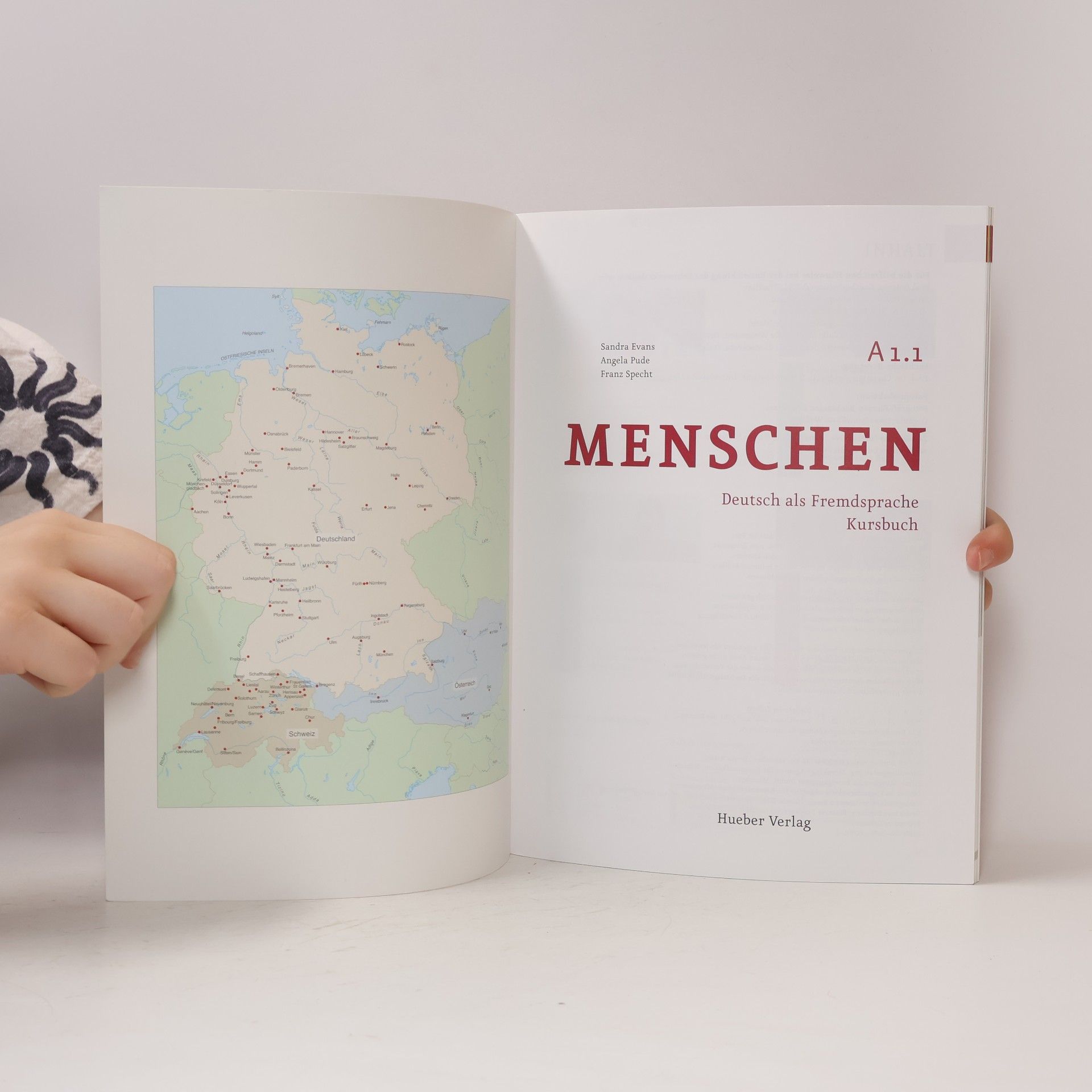 Sandra Evans Menschen A1.1. Deutsch als Fremdsprache. Kursbuch