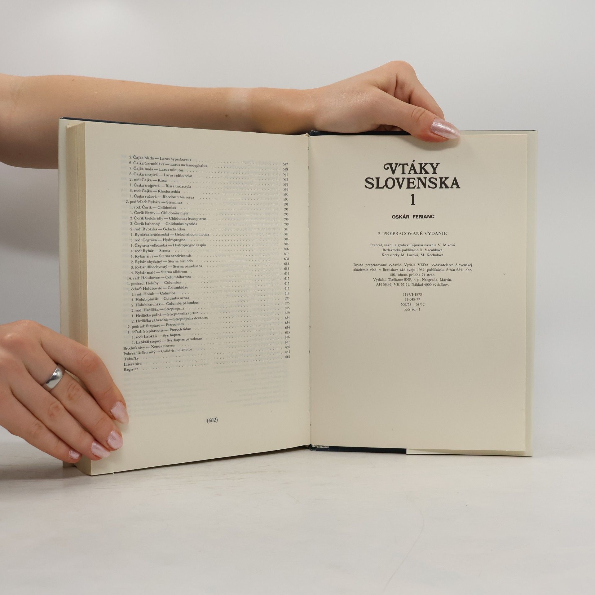 Oskár Ferianc Vtáky slovenska 1