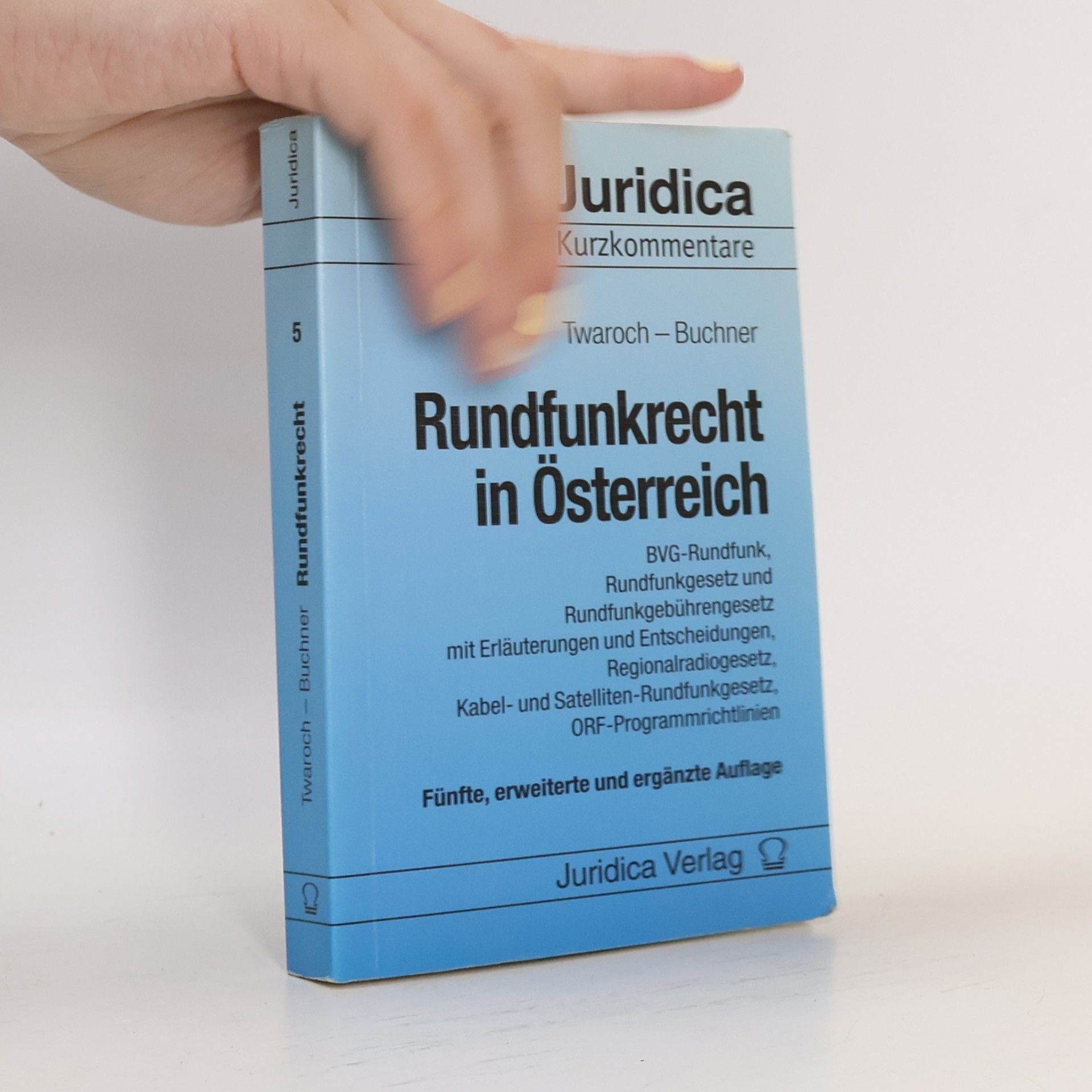 Paul Twaroch Rundfunkrecht in Österreich