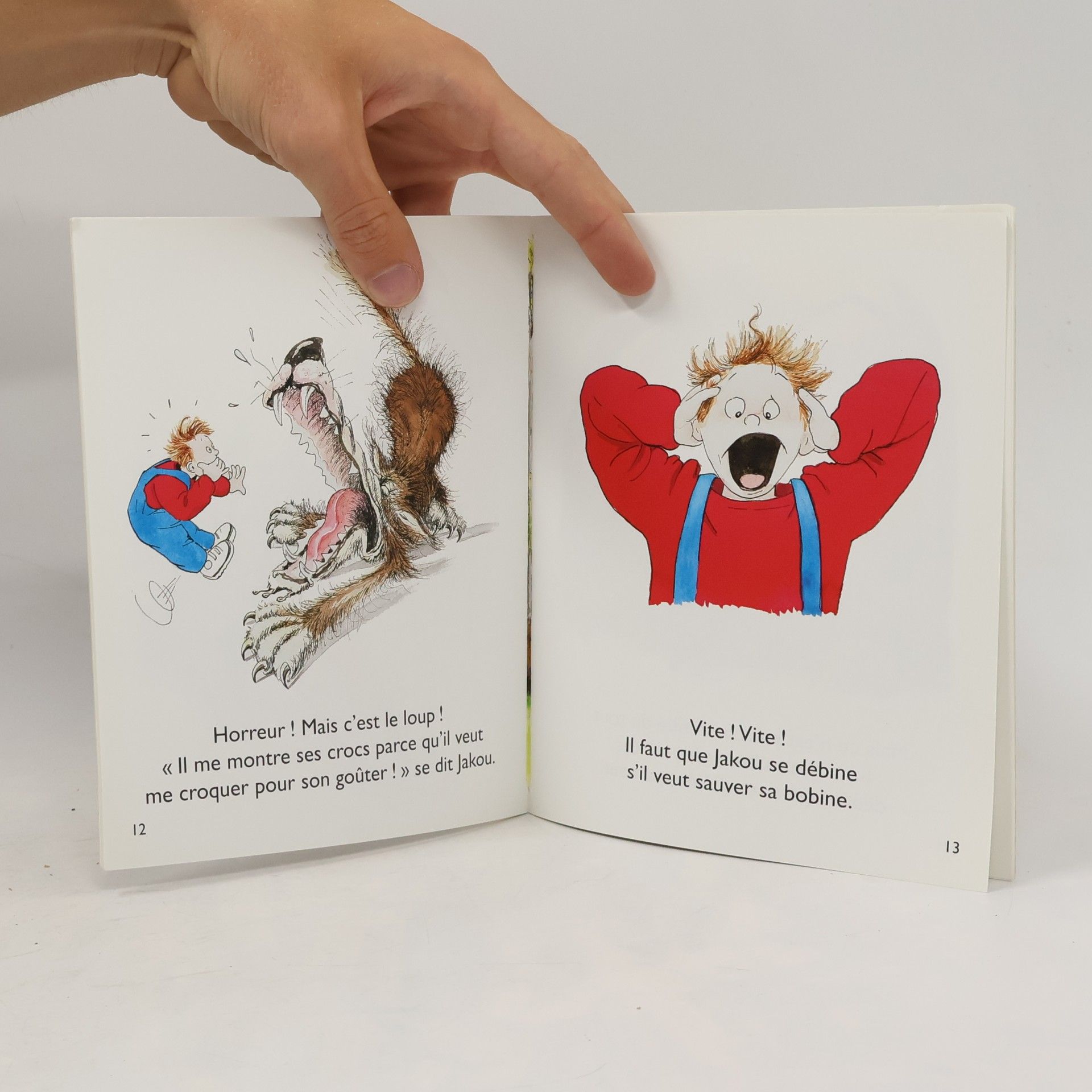 Fanny Joly POCKET jeunesse - J 447: Même pas peur... du loup qui fait wouh!
